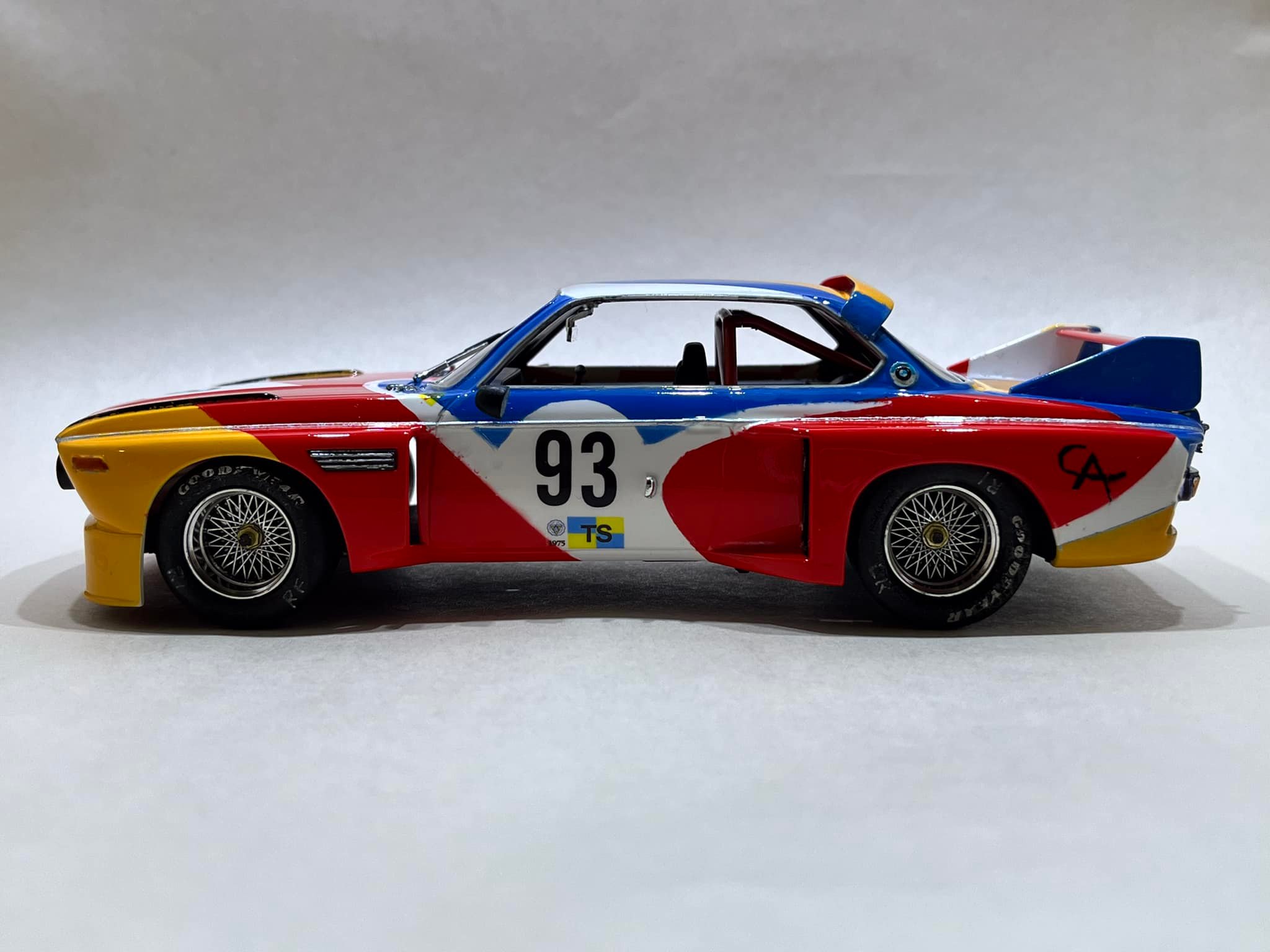 Alexander Calder BMW CSL LEMANS art car build