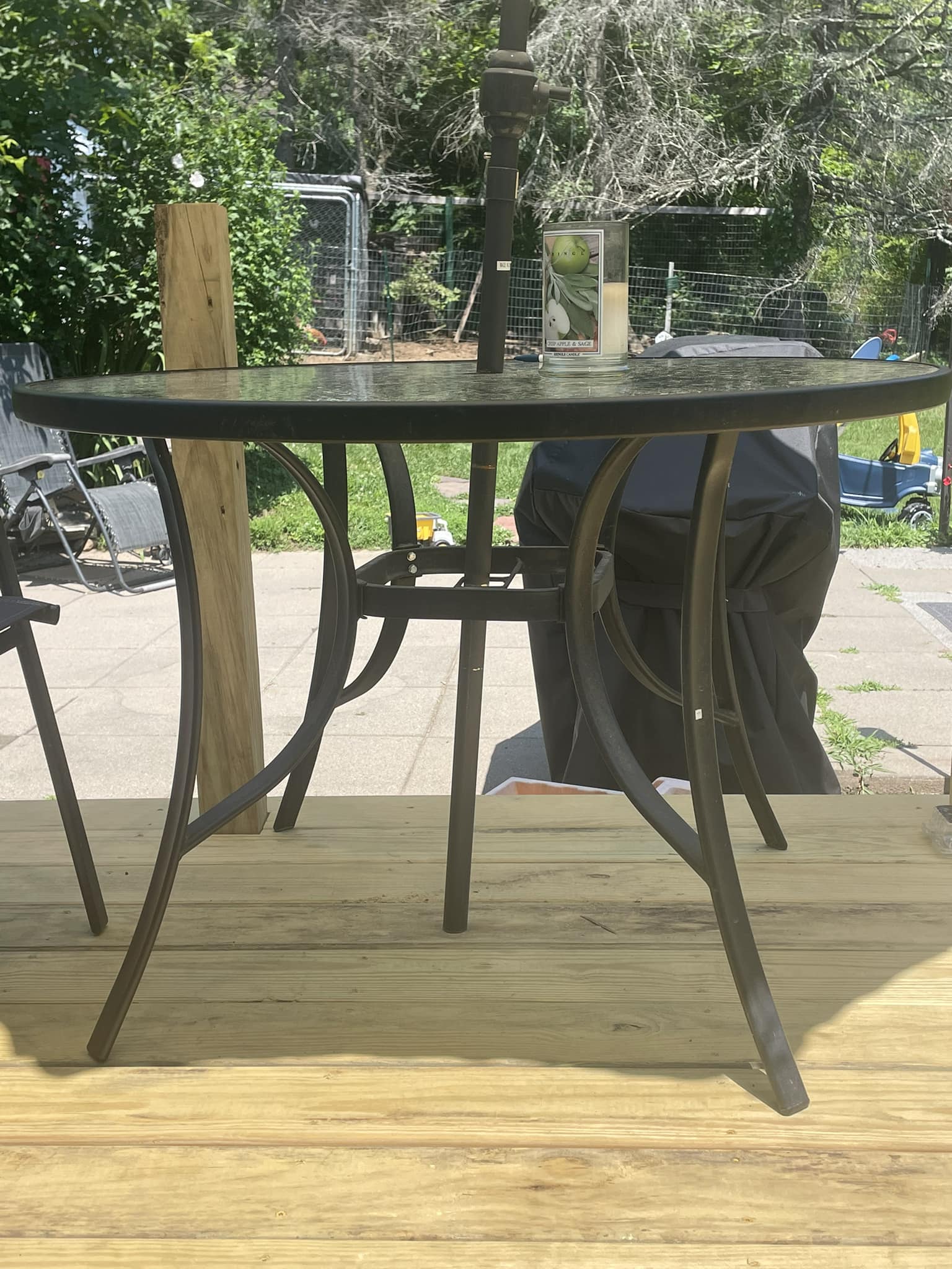 can you use a regular umbrella on a patio table Domi 10FT Umbrella, Outdoor with Aluminum Pole, UV Protection Waterproof Market Sun Umbrella with Push Button Tilt and Crank for Garden, Deck, Backyard, Pool (Gray) : Patio Patio Umbrella Size Guide: Find