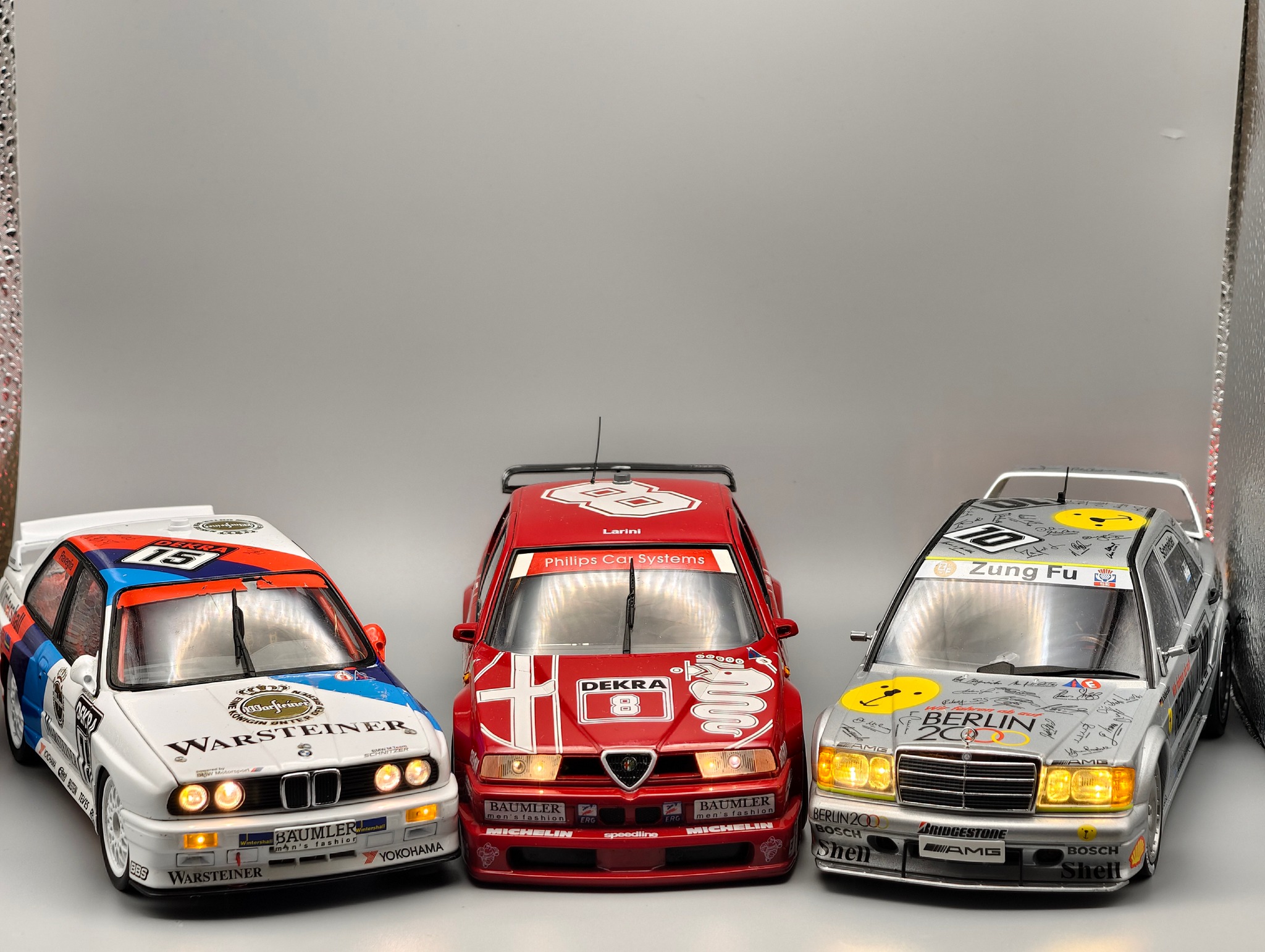 kleine Sammlung von DTM/ Tourenwagen Base Caps
