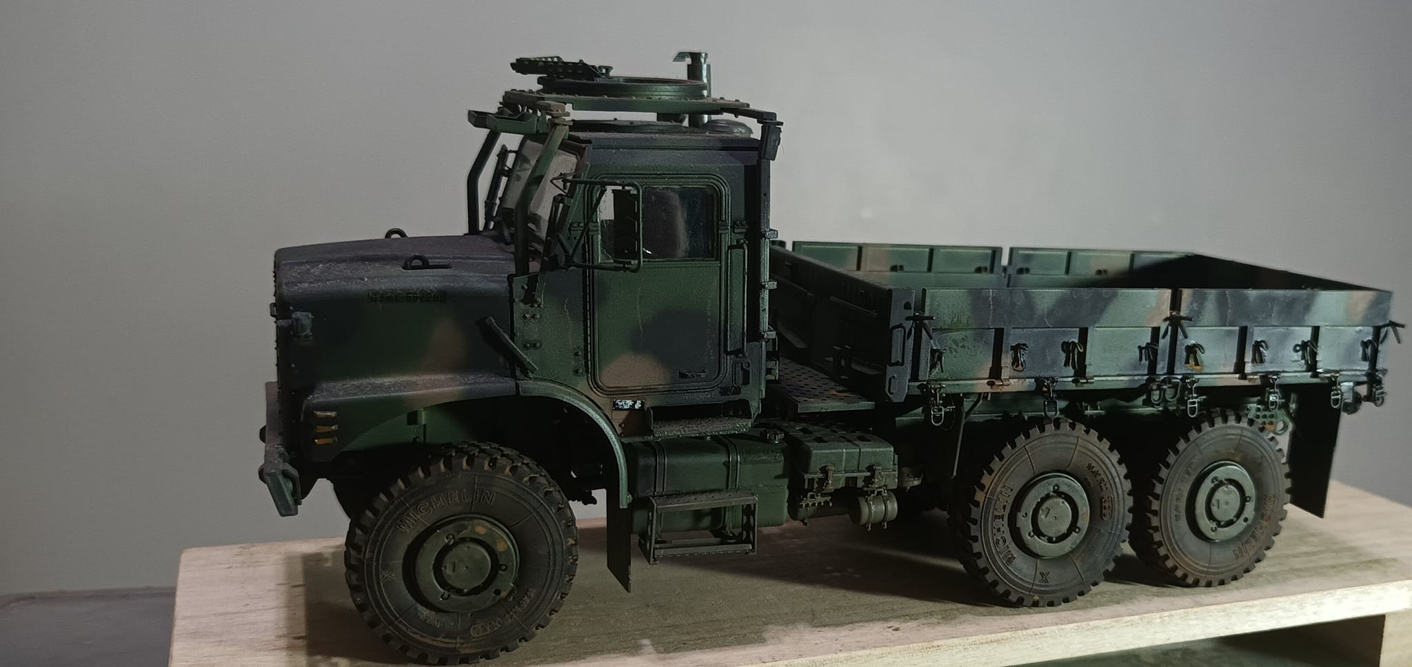 Day 50, Reposting 1/35 MK23 MTVR cargo truck by Trumpeter