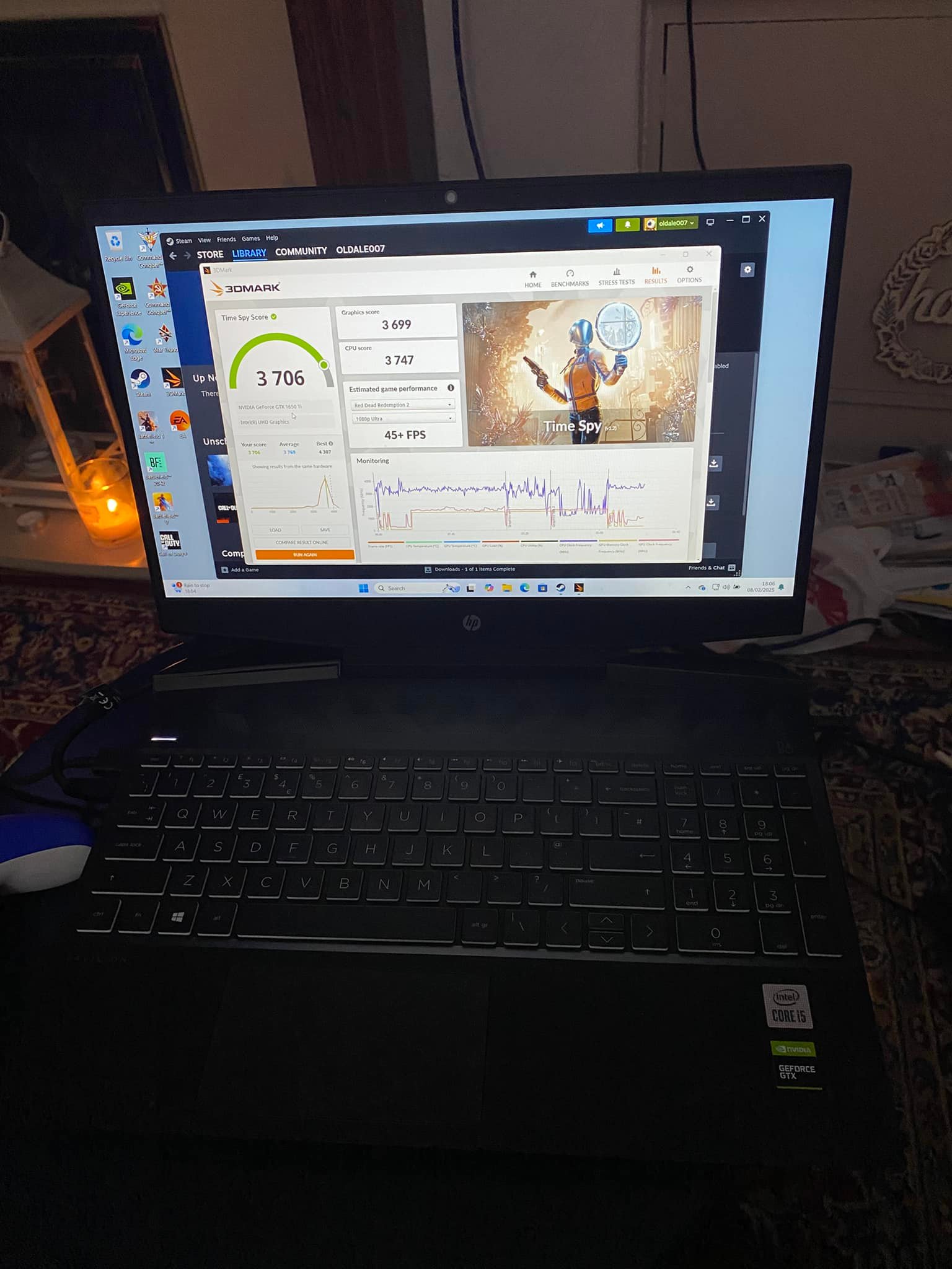 HP Pavilion 15-dk1xxx gaming laptop review