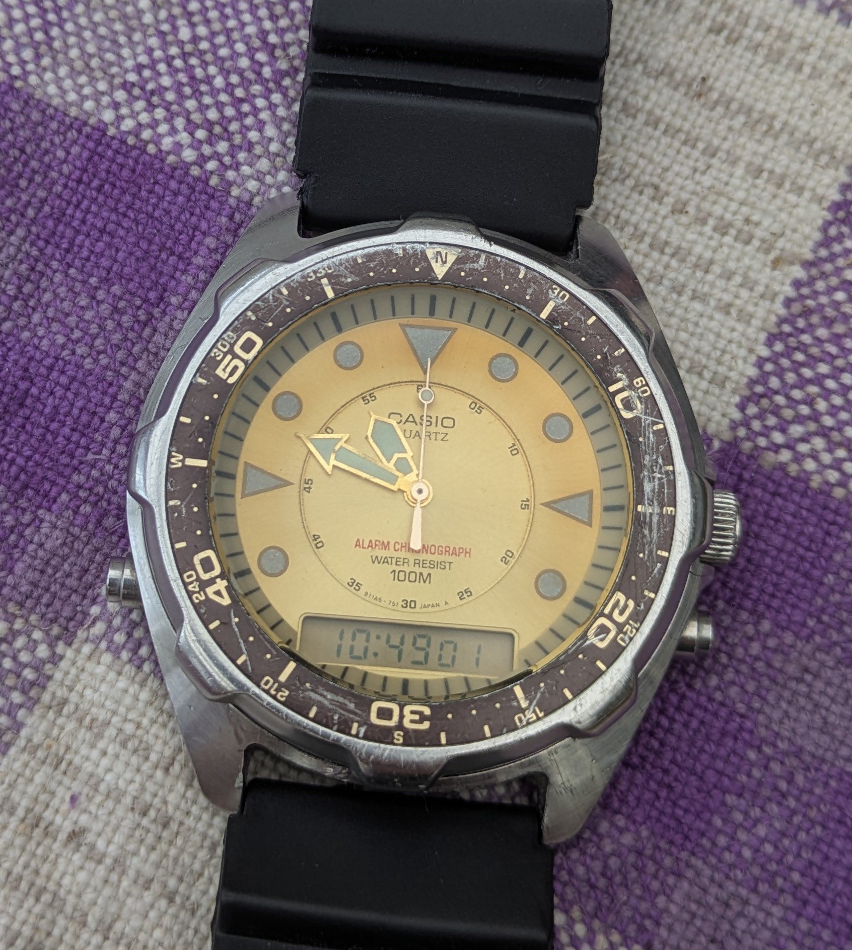New addition to my collection: AMW-320C with a nice patina