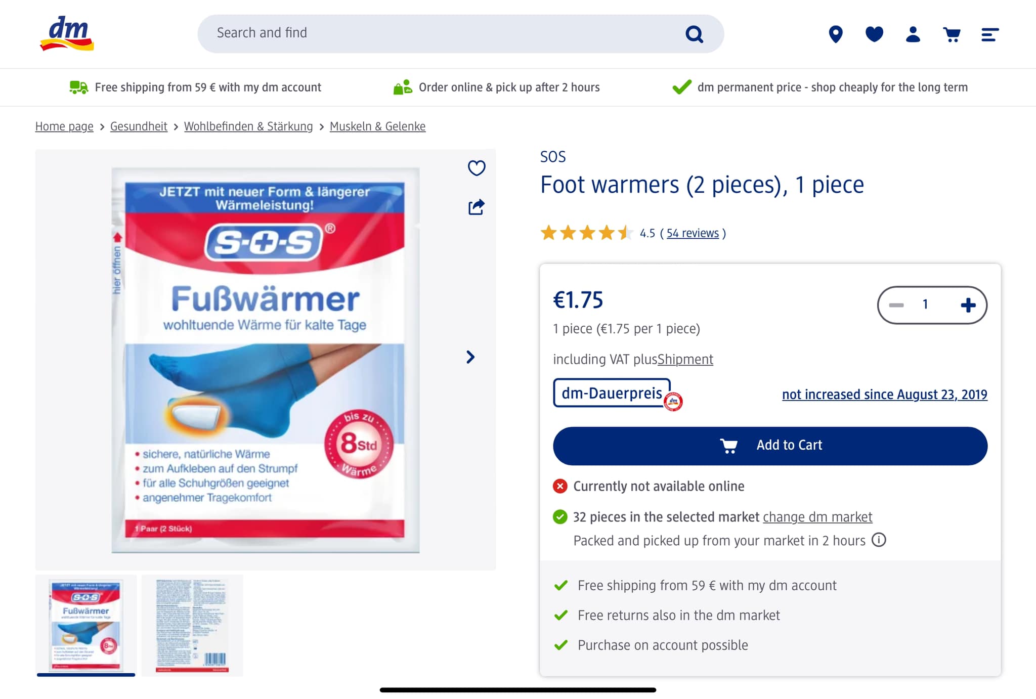 Hand and foot warmers for cold European winters
