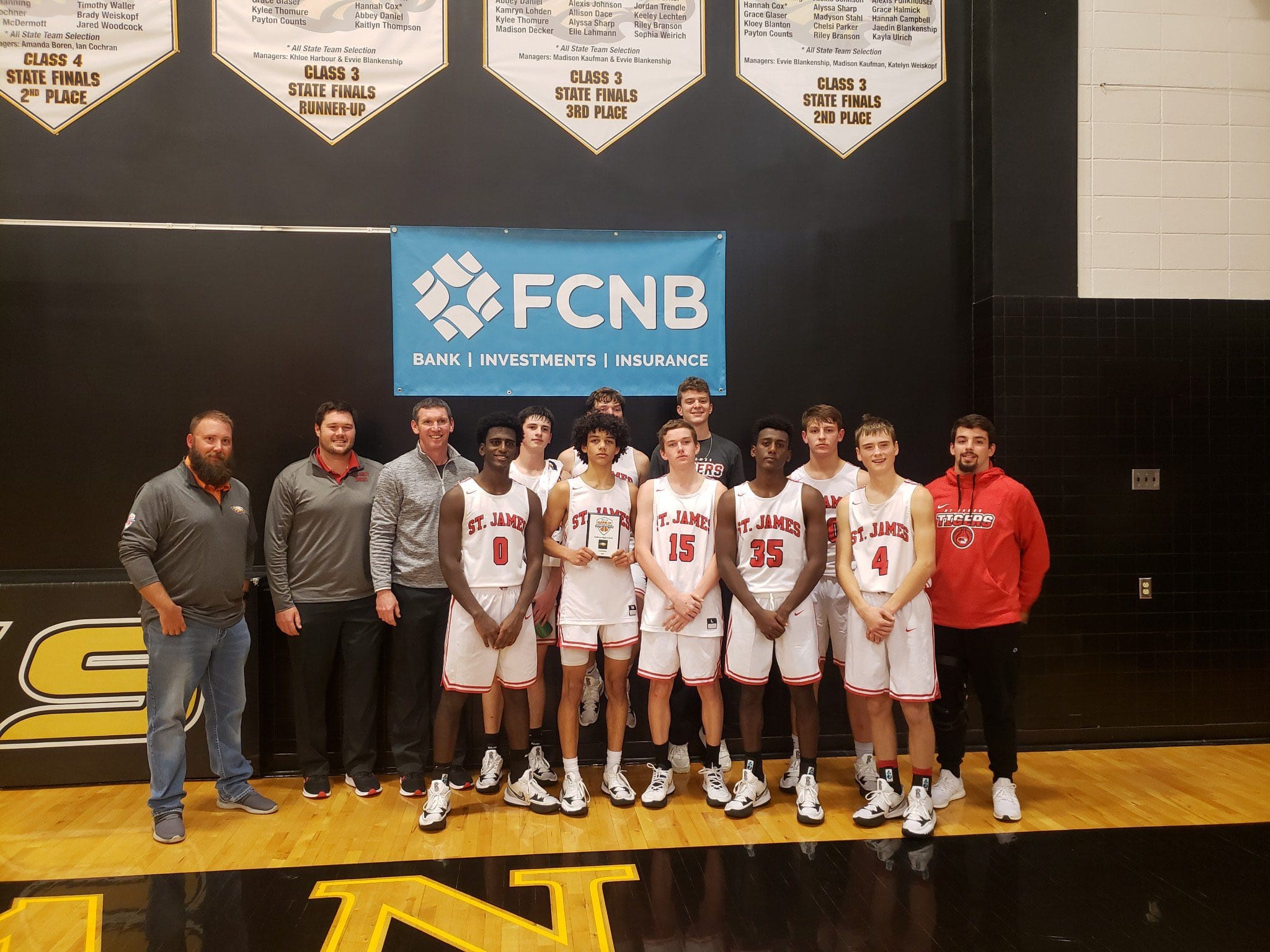 FCNB Bank - Congratulations to the St. James Tigers,... | Facebook