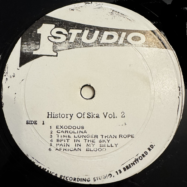 Has anyone got a copy of HISTORY OF SKA VOL.2 with matrix numbers