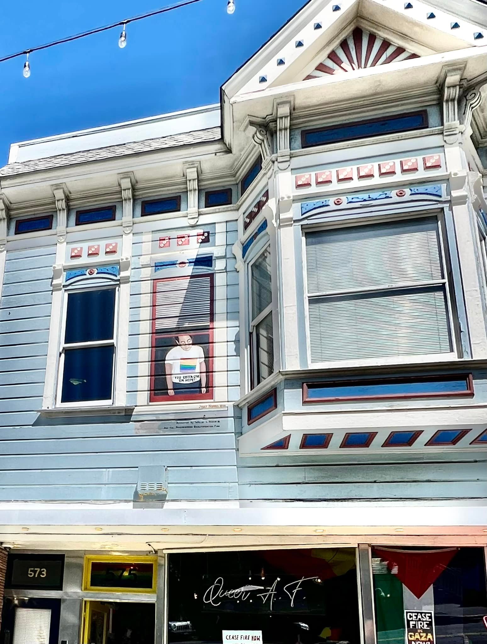 Harvey Milk's former camera shop in San Francisco