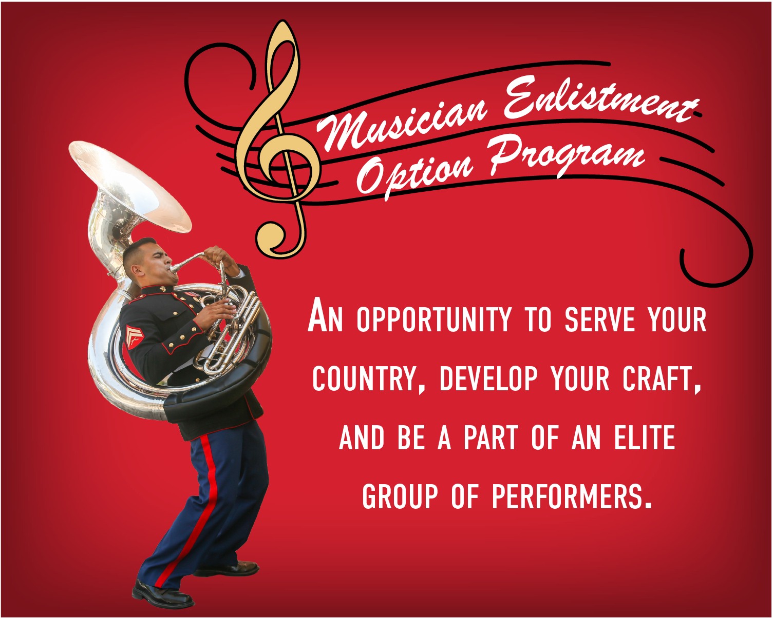 Chicago - FIND GREATER PURPOSE IN YOUR PASSION Marine Corps Musicians ...