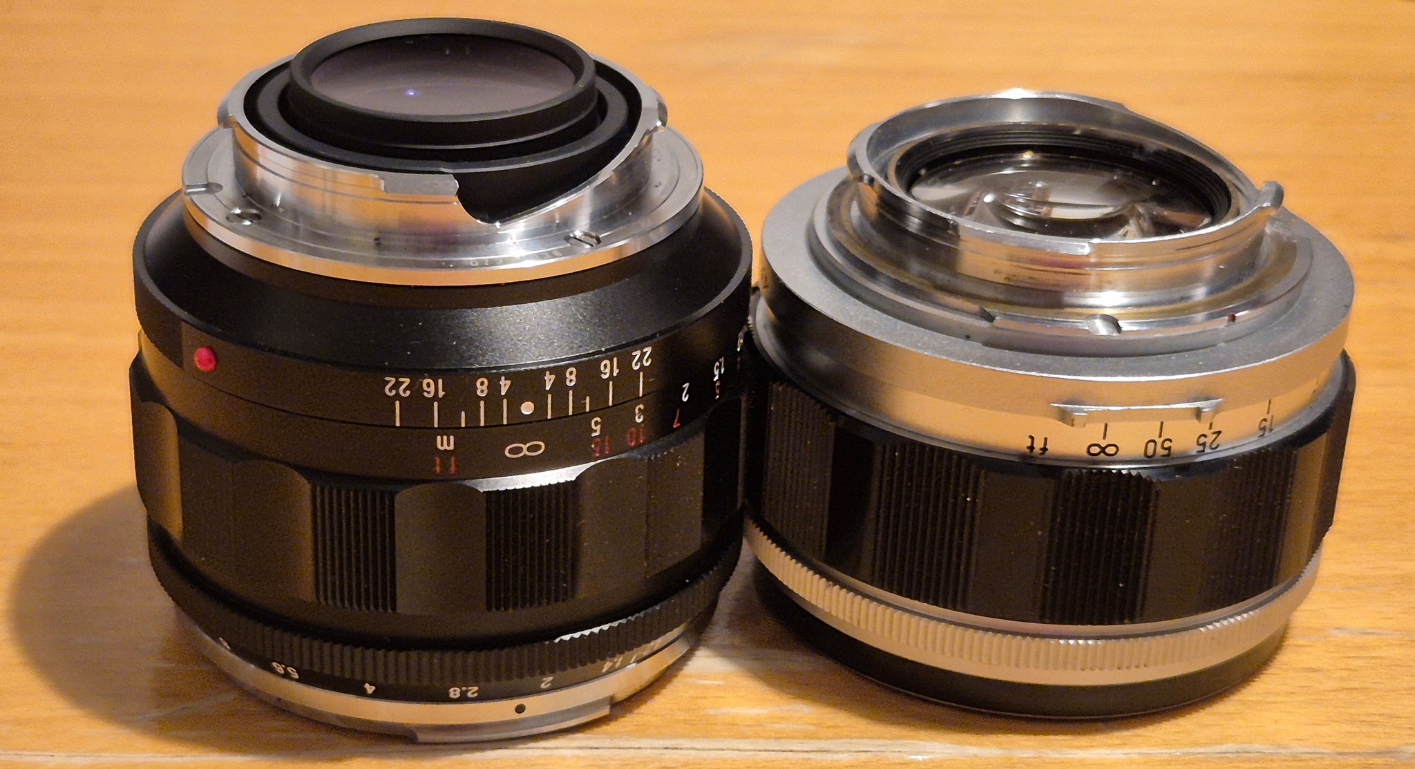 The Voigtlander Nokton 50mm f/1 Aspherical is Cosina