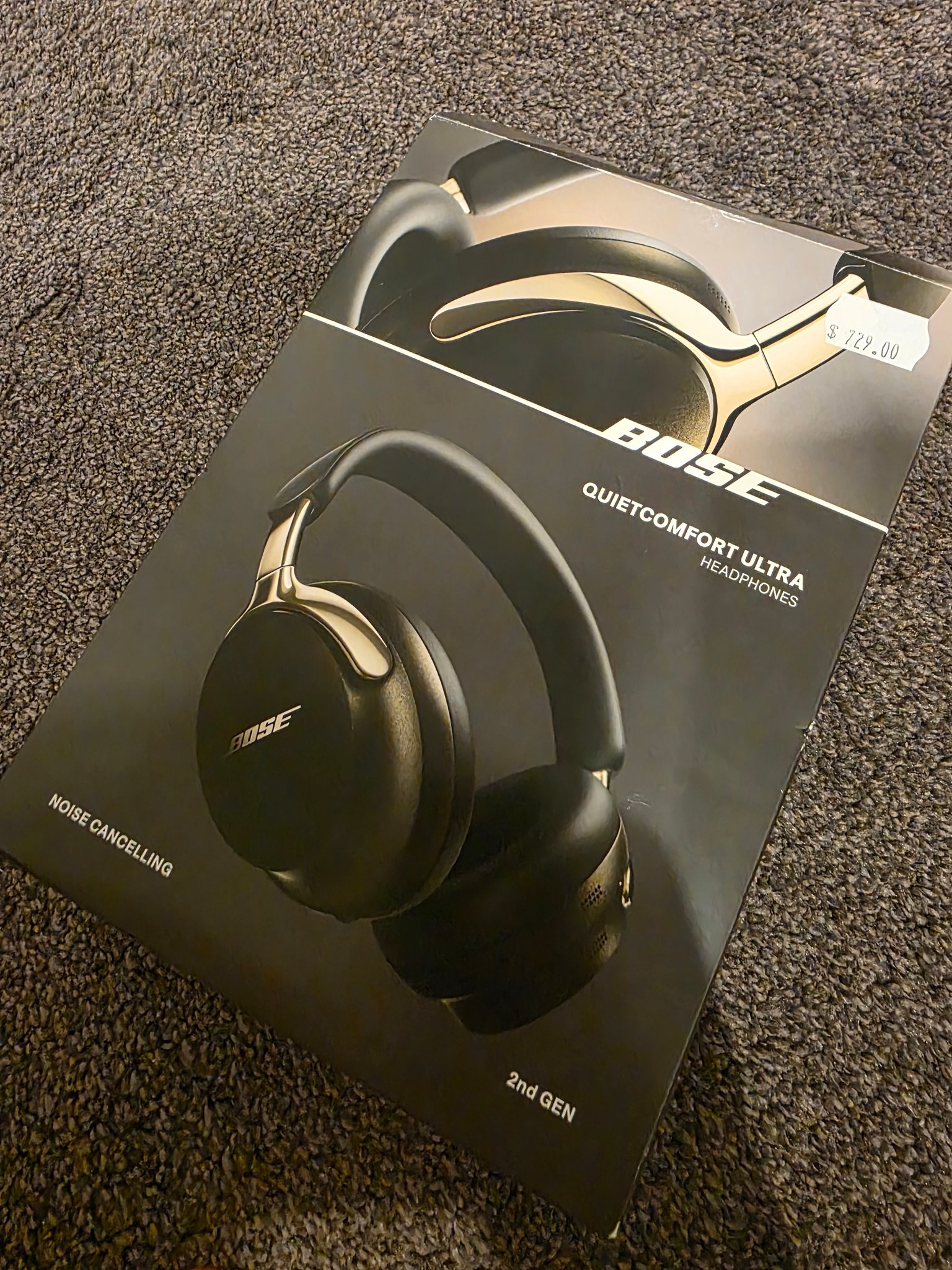 Bose QC30 Hearing Aid Conversation Enhancing Headphones Earbuds In Ear Gold