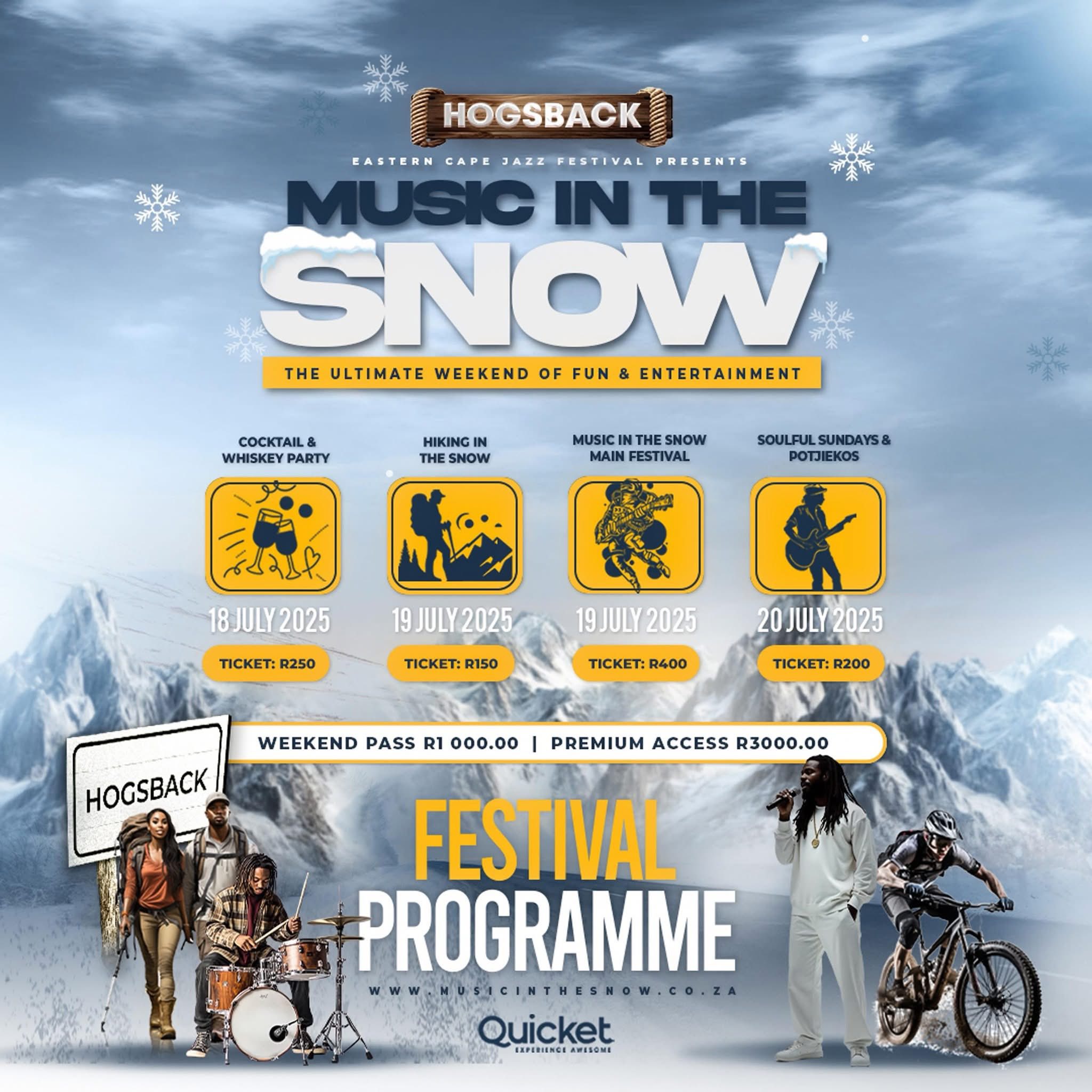 Mafa Bavuma - Get ready for Music In The Snow! 🎉🌟 in... | Facebook