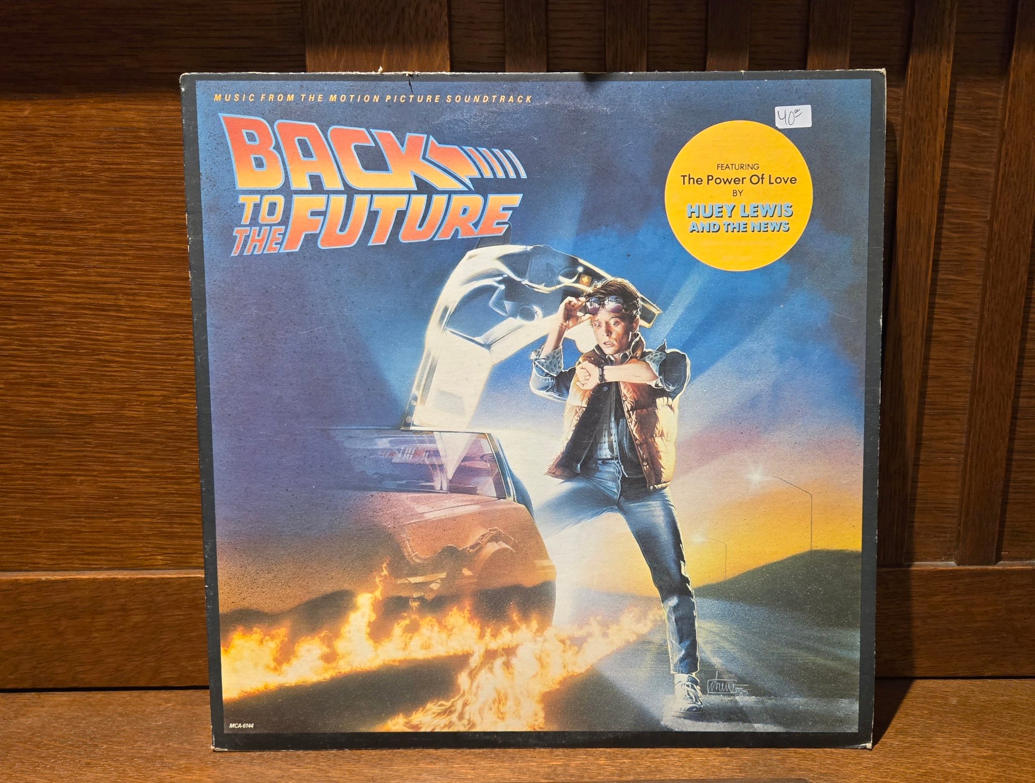 Back to the Future soundtrack on Canadian vinyl