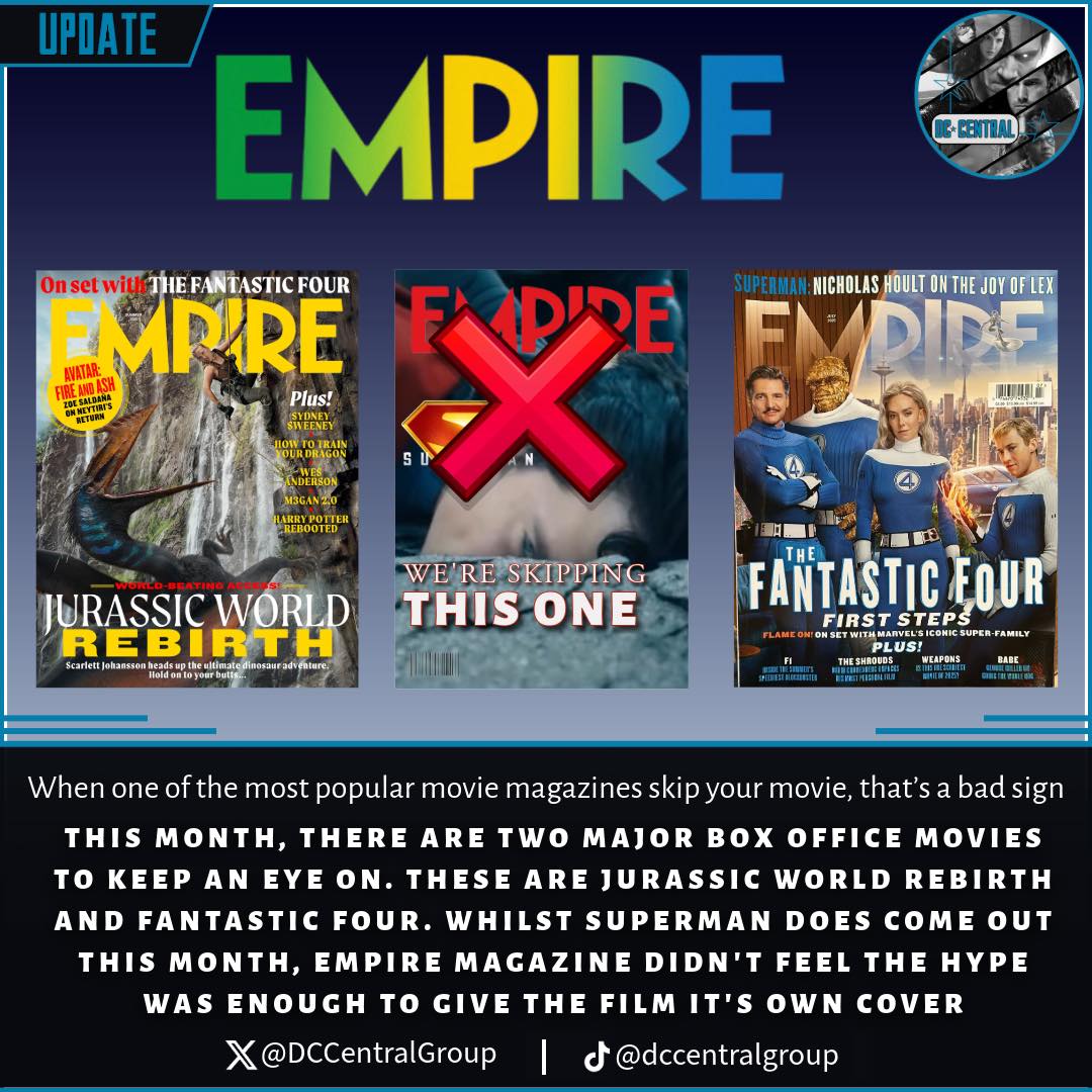 New 'The Fantastic Four: First Steps' Empire Magazine Cover