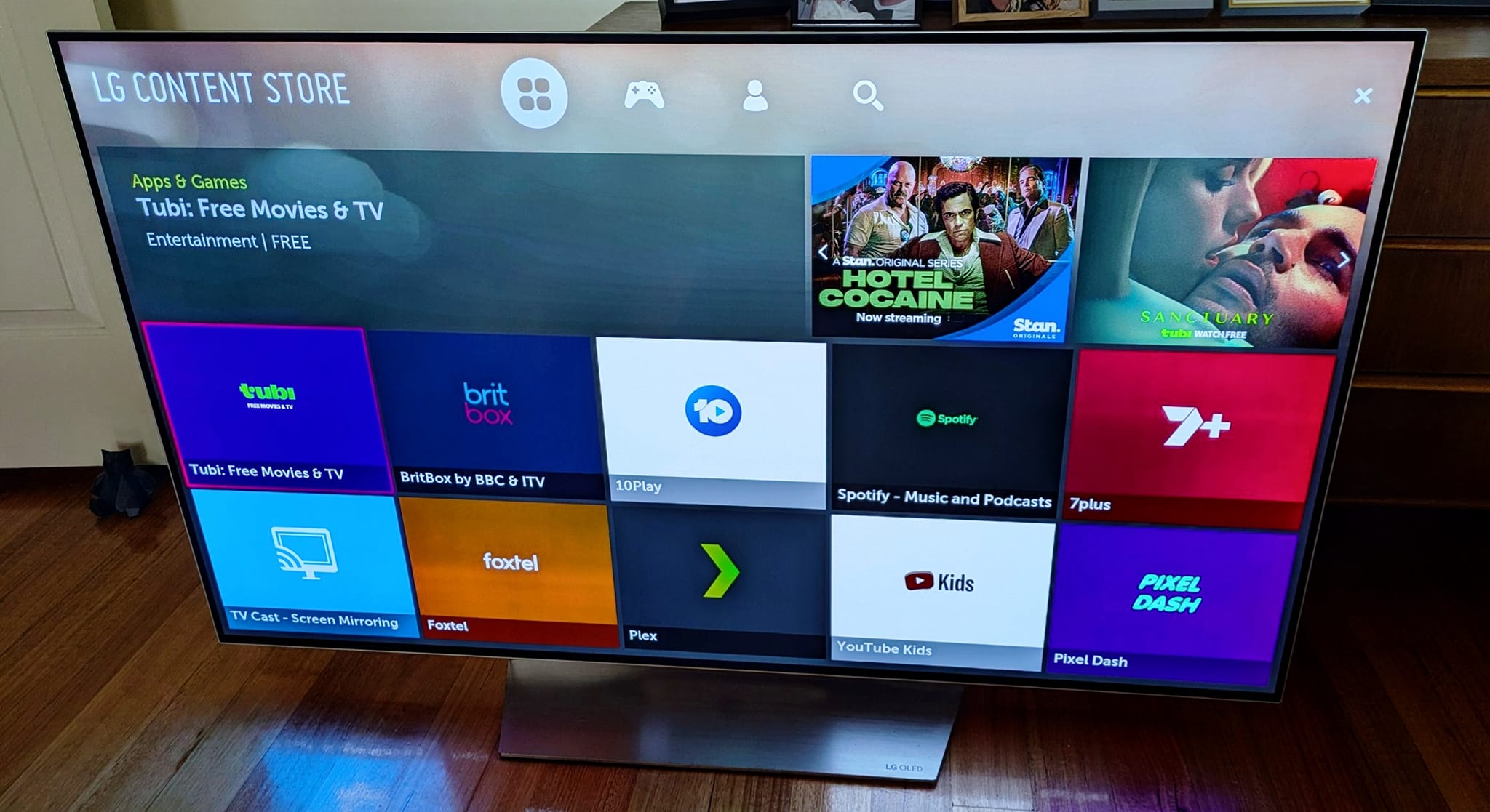 What to do with a burned-in 55 inch LG OLED TV?