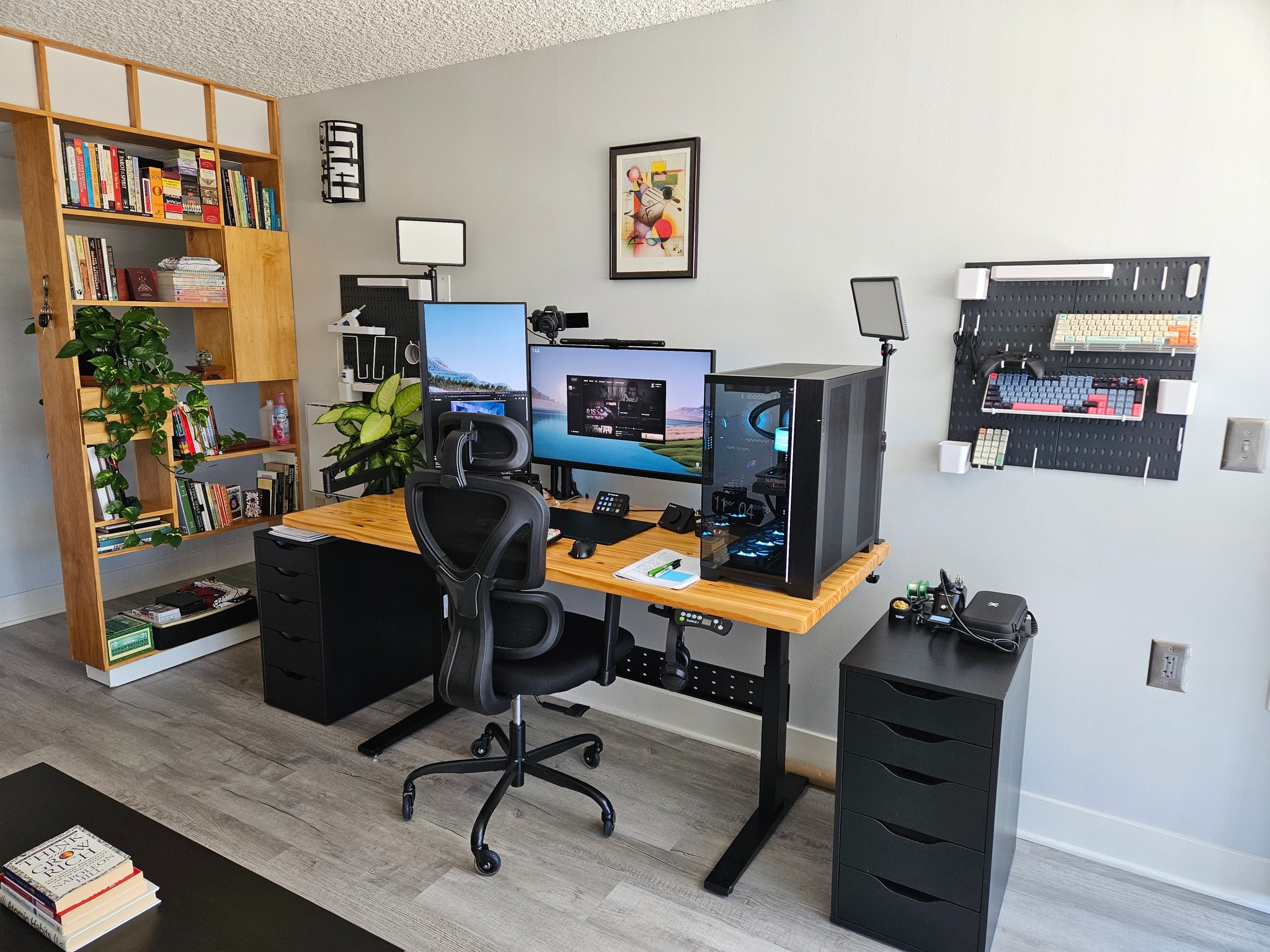 DIY L-shaped desk ideas for home office setup
