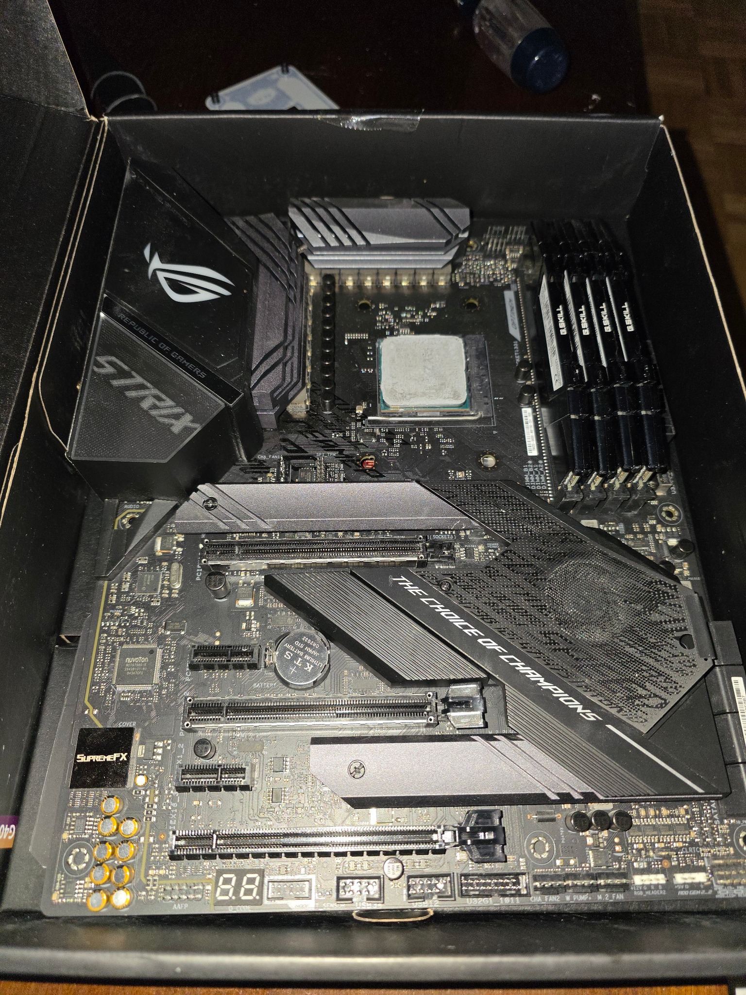 Building a gaming PC with Ryzen 7 5800x3d and Strix board