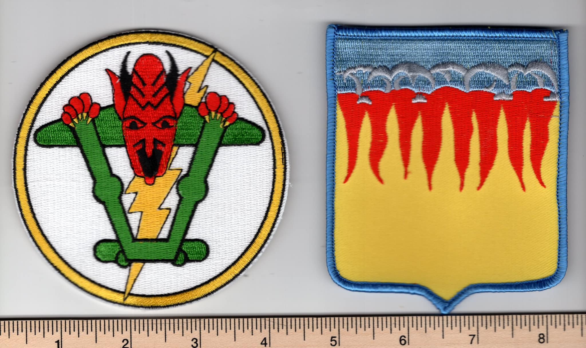 30年代〜40年代　米軍実物　部隊フラッグ Identifying vintage squadron patches from the 1940s-1950s