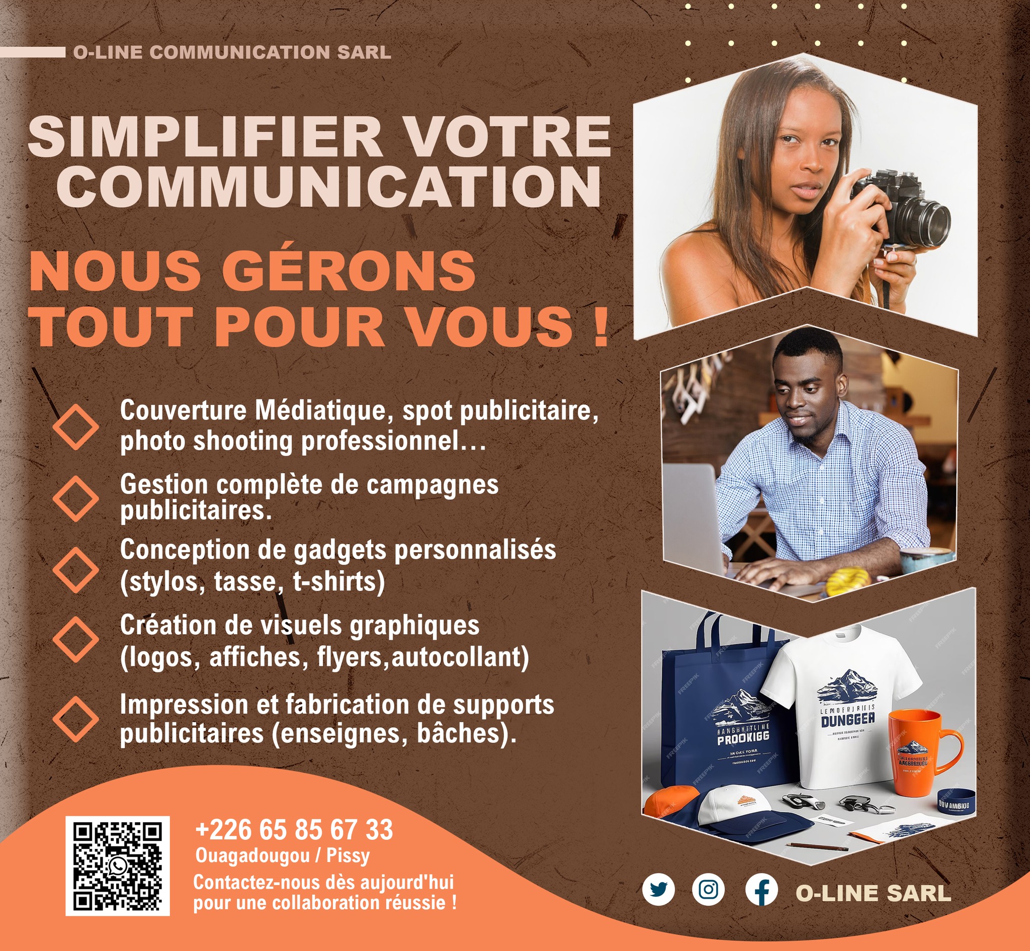 O-line Communication SARL | Ouagadougou