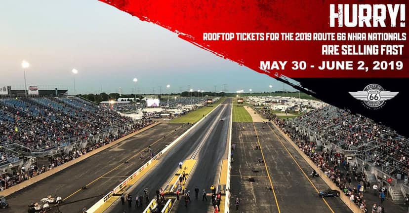 The Rooftop Deck at Route 66 Raceway... - Route 66 Raceway | Facebook