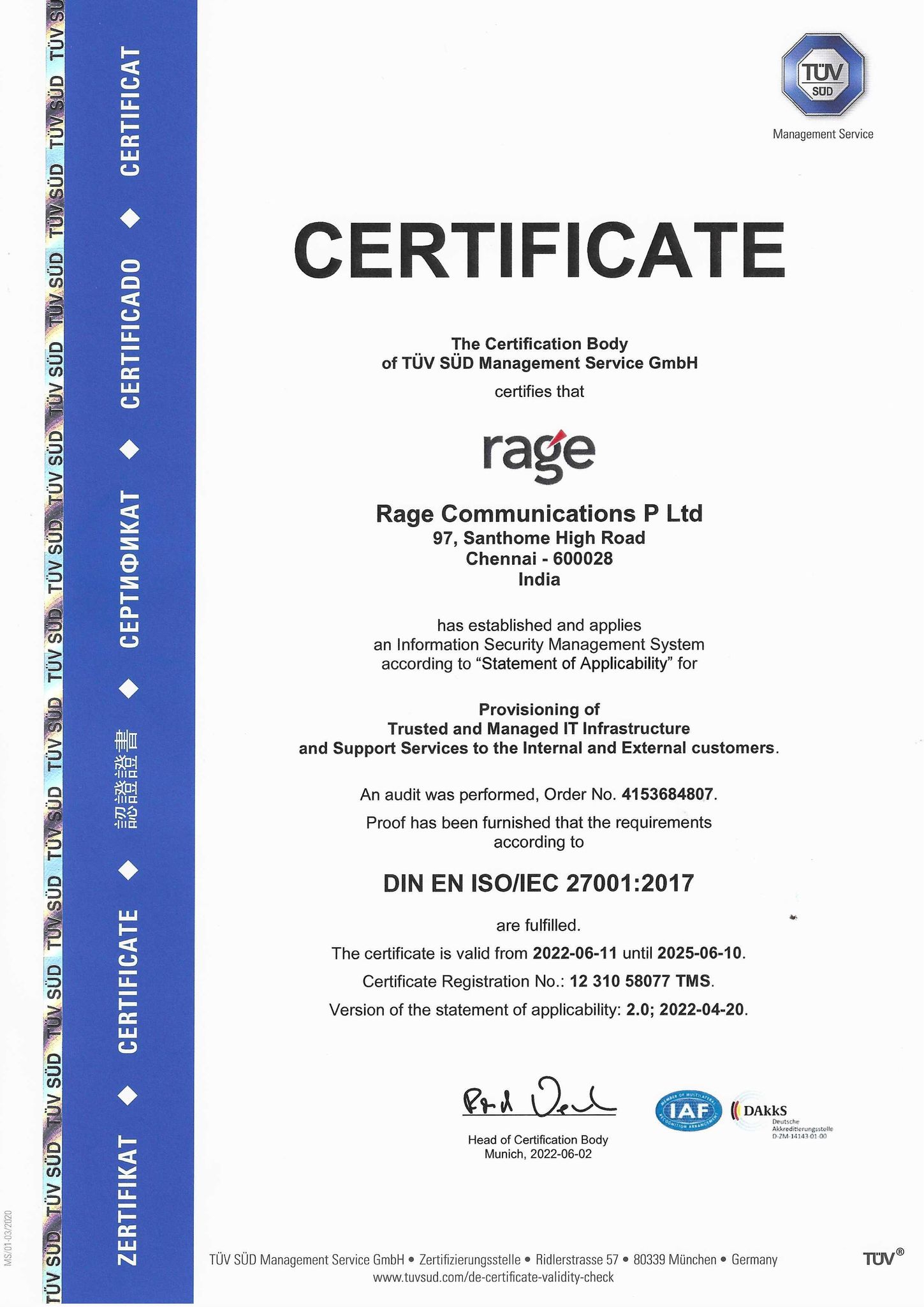 Rage Communications | Chennai