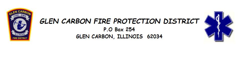 Glen Carbon FPD emergency response plan during 2024 road construction