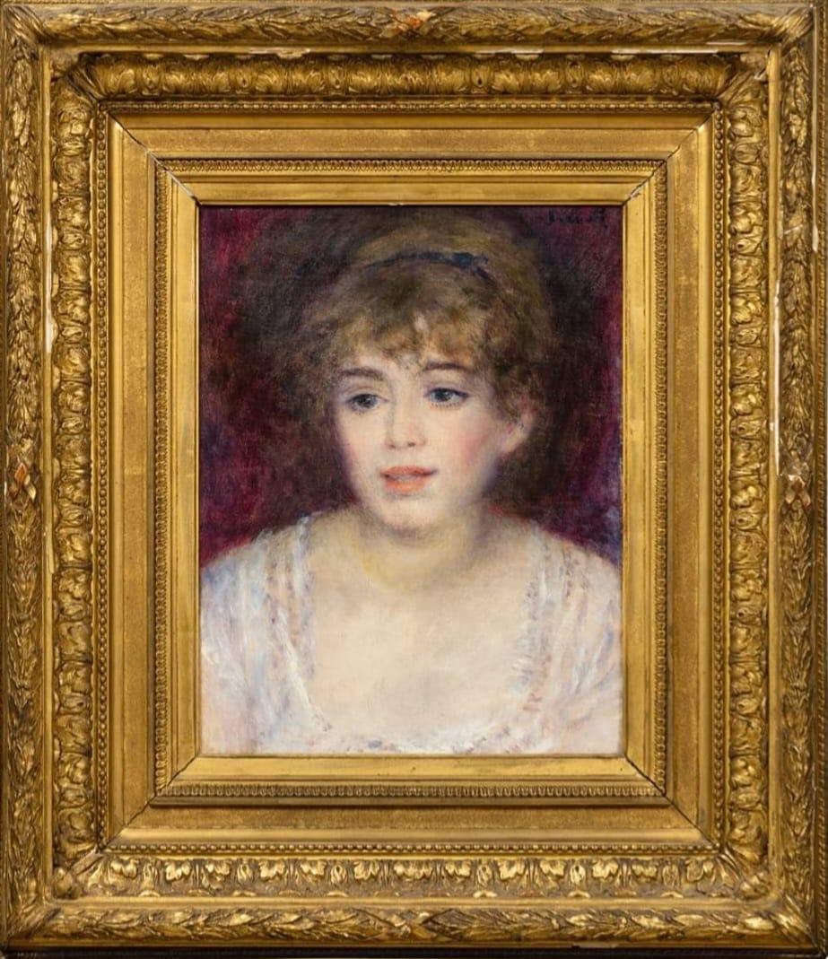 Renoir's portrait of Jeanne Samary