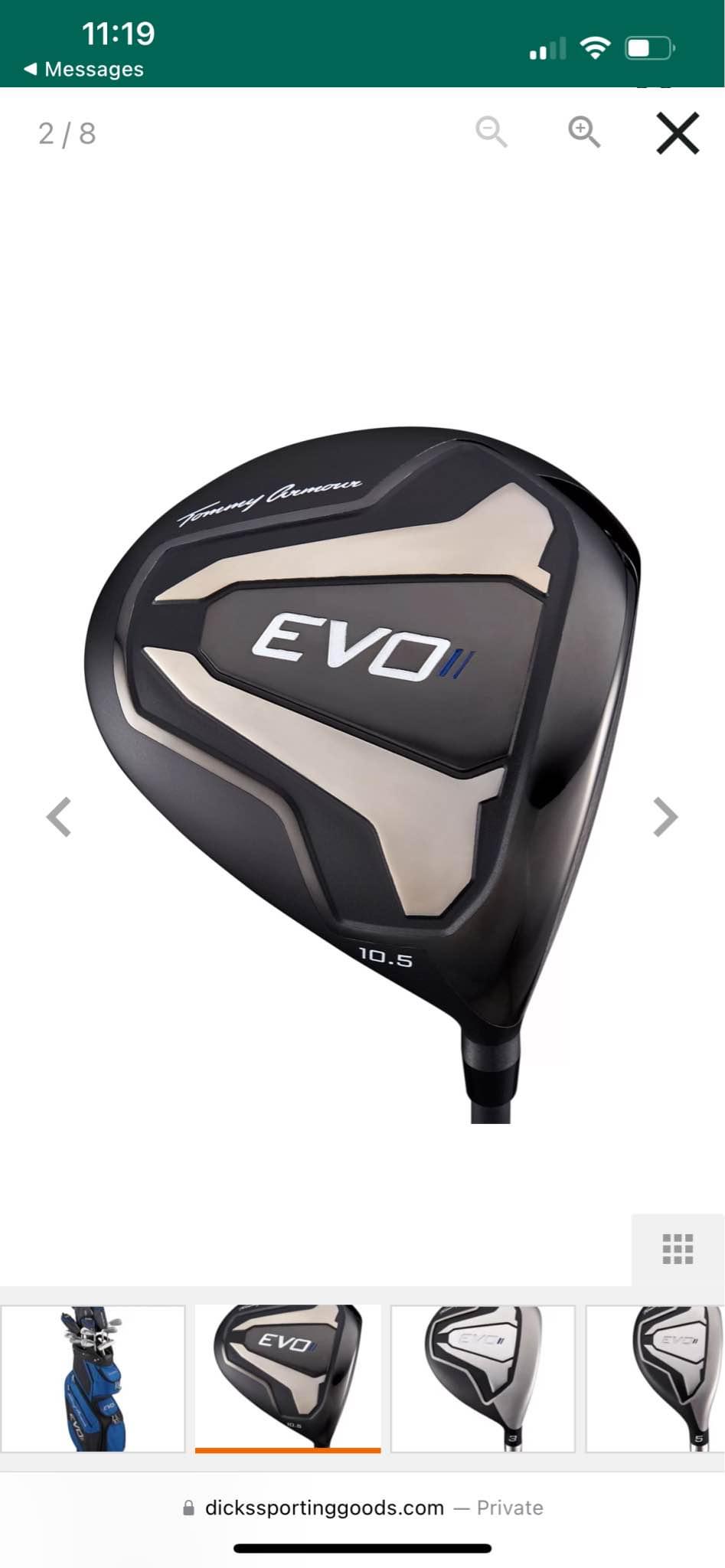 Selling a right-handed Srixon ZX Mk II 3-Hybrid. This club has
