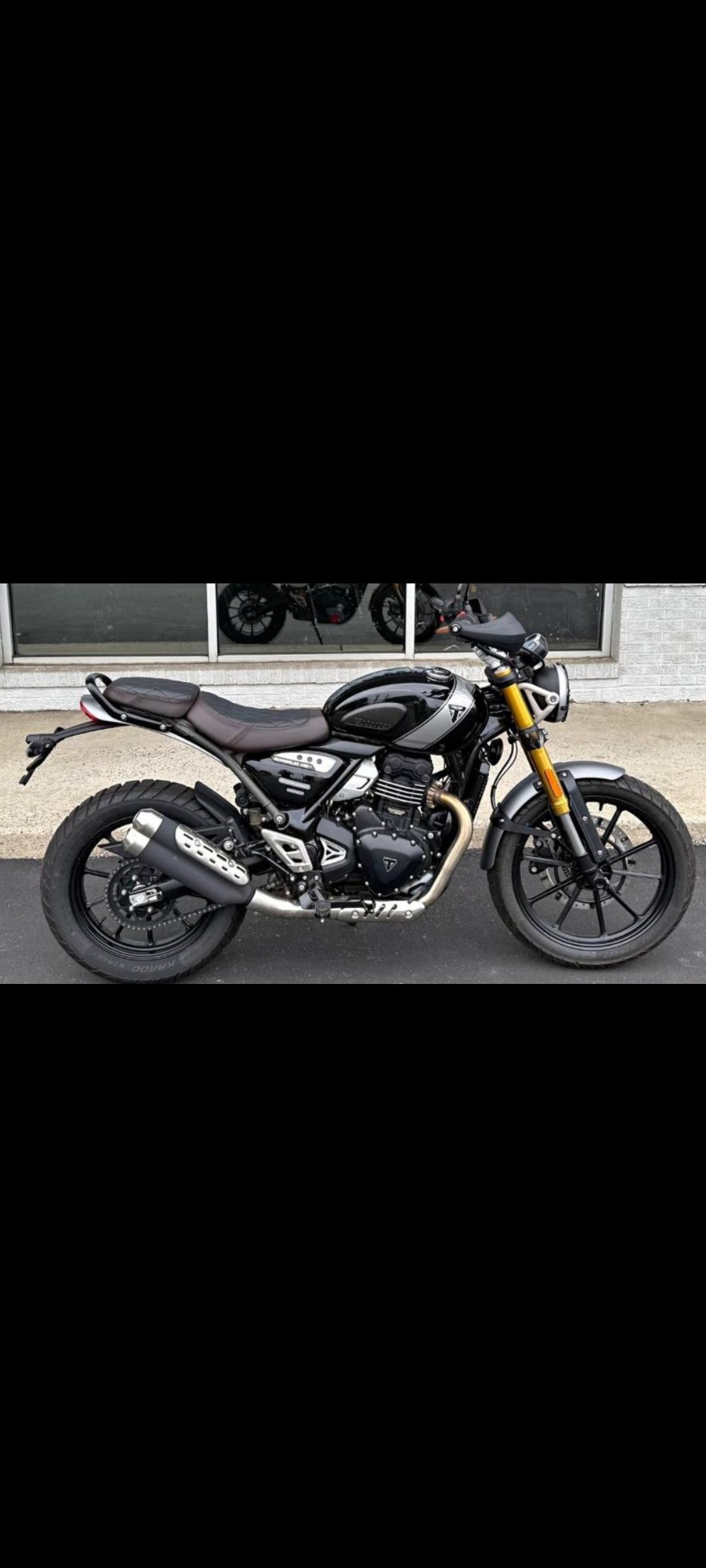 2024 Triumph Scramble 400X and other motorcycles sold at Lacey