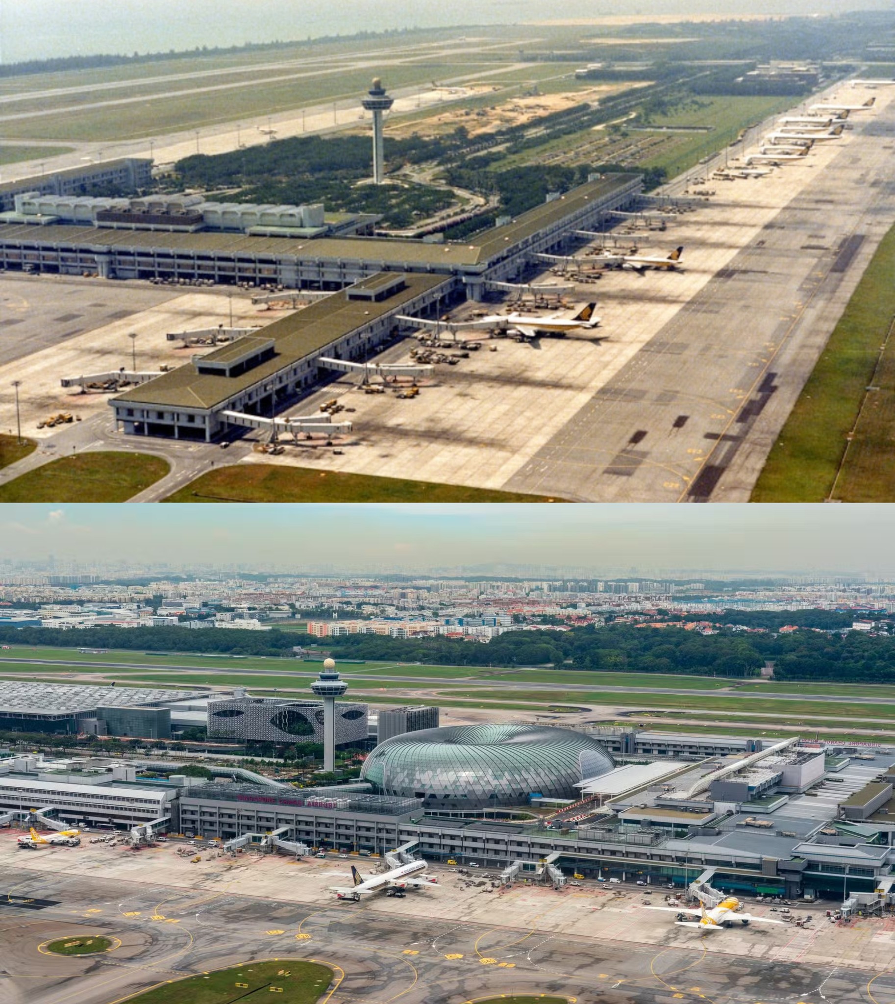 Back in 1981 when Changi Airport had its very first terminal.