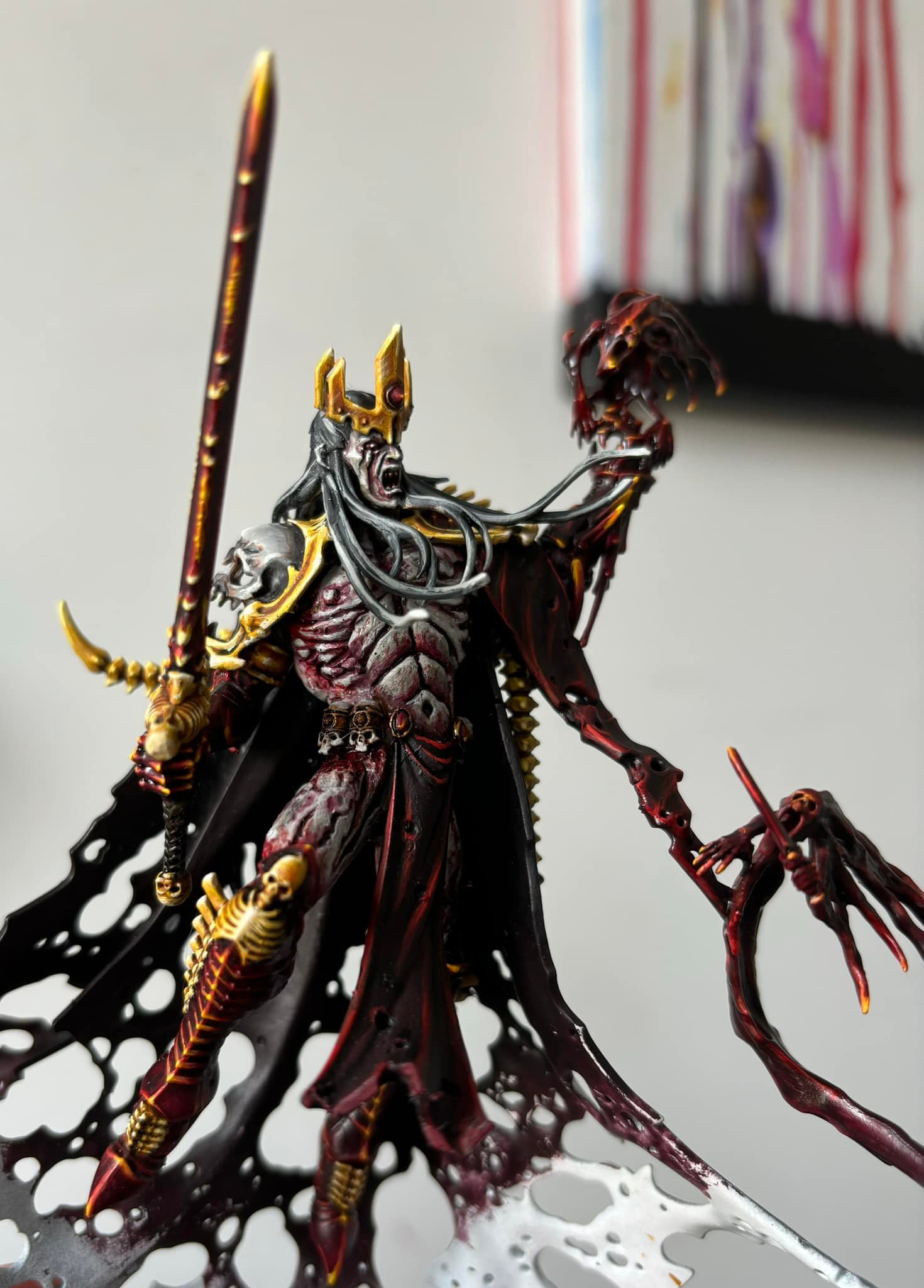 Nagash, Supreme Lord of the Undead model completion