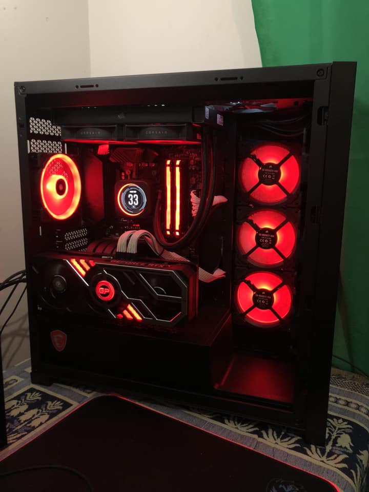 Rtx 3080 and ryzen 9 5900x pc build