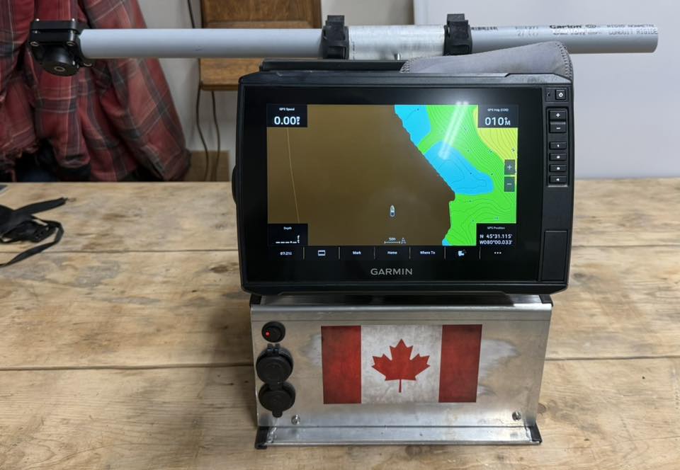 diy livescope pole ice fishing Transducer The Ultimate Garmin Livescope Ice