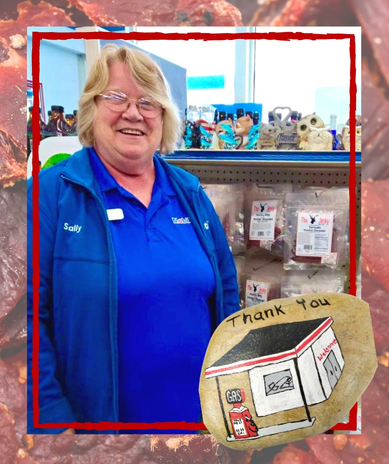 Meet Sally the Assistant Manager at... The Jerky Outlet Facebook