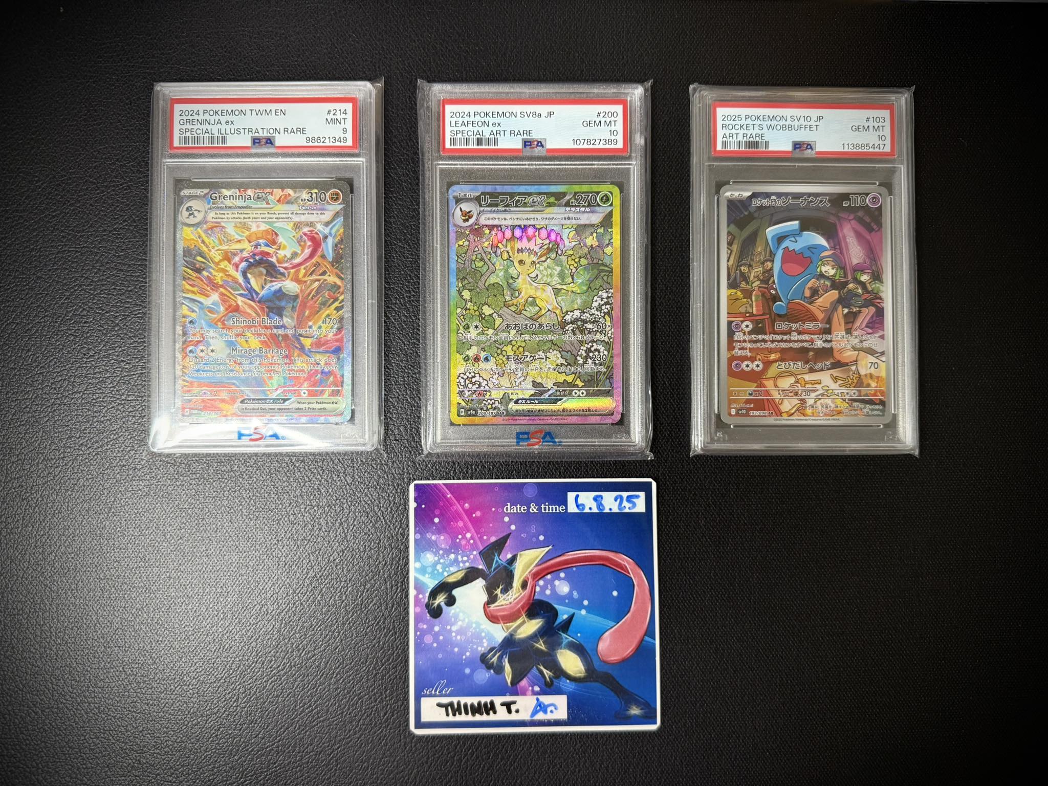 連番PSA10 MゲッコウガSR 098 SAR 114 M GRENINJA