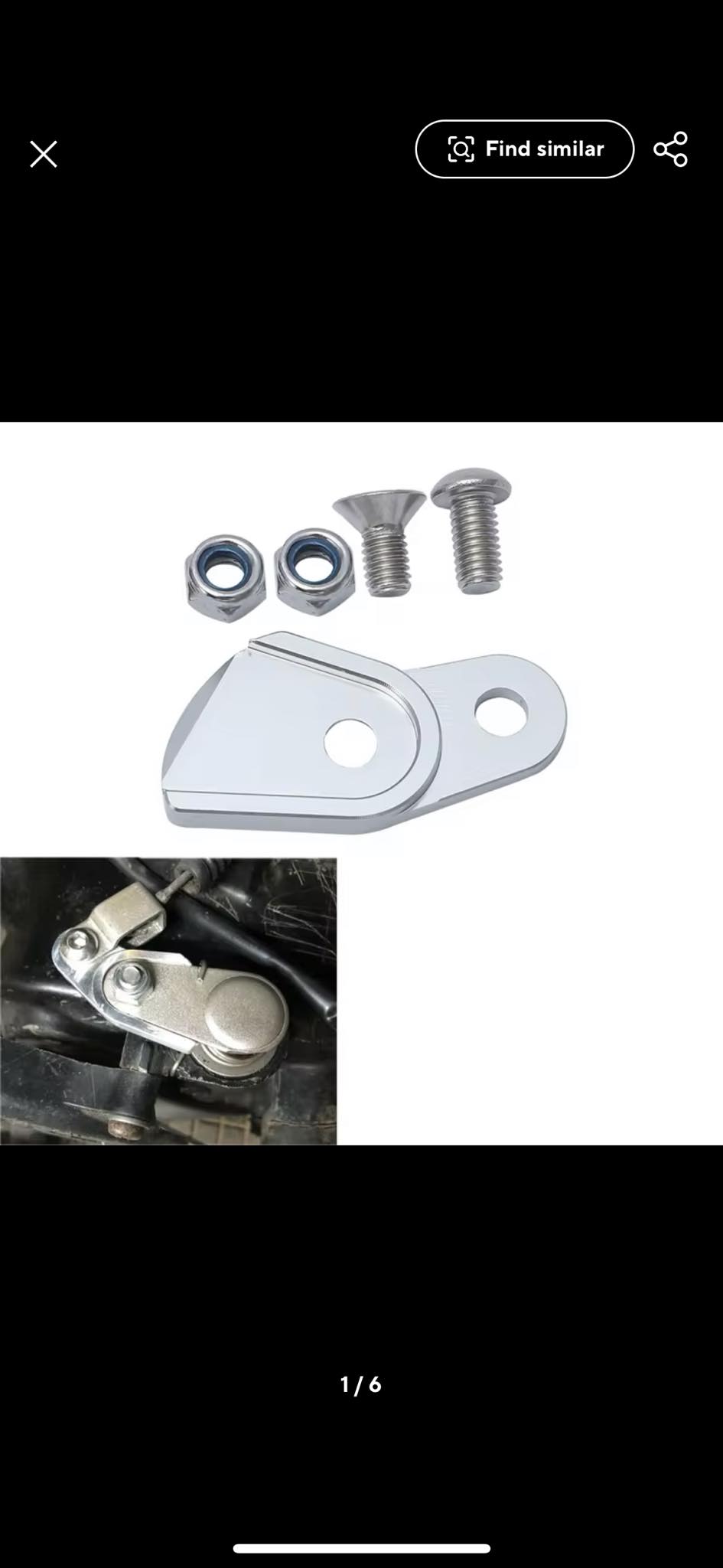 Clutch Actuator Arm Extension Kit For Yamaha YZ250, YZ465, YZ490 & IT465 Vintage Dirt Bikes 4 thumbnail image