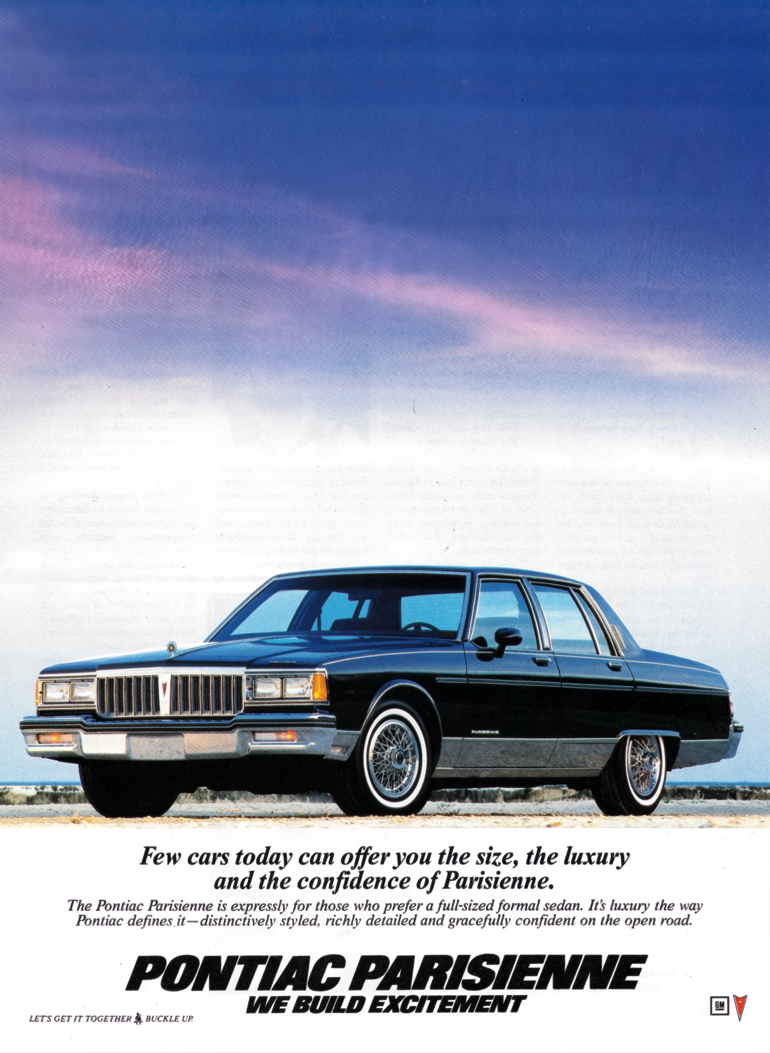 1984 Pontiac 2000 Sunbird Turbo 2 Page USA Advertisement