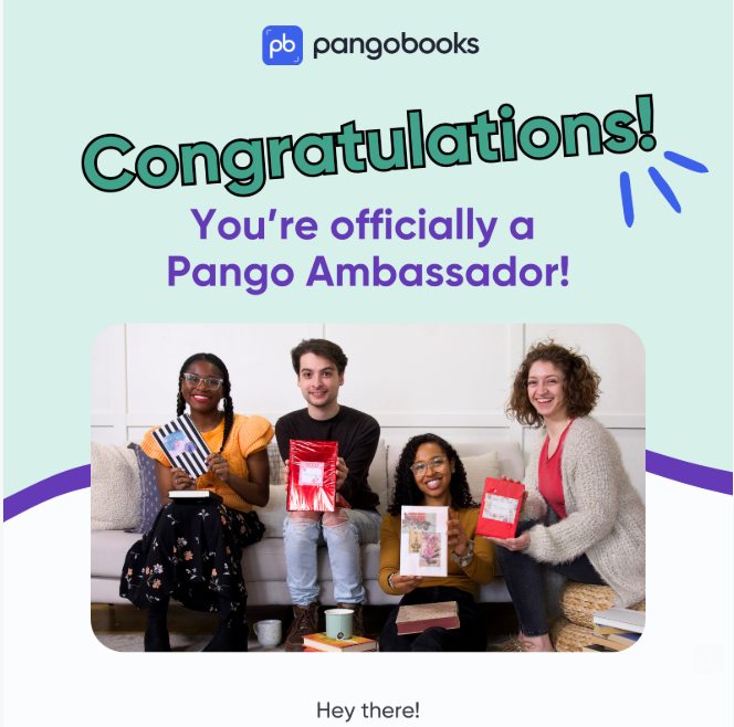PangoBooks Users | I am so excited!! I was just approved to become a ...