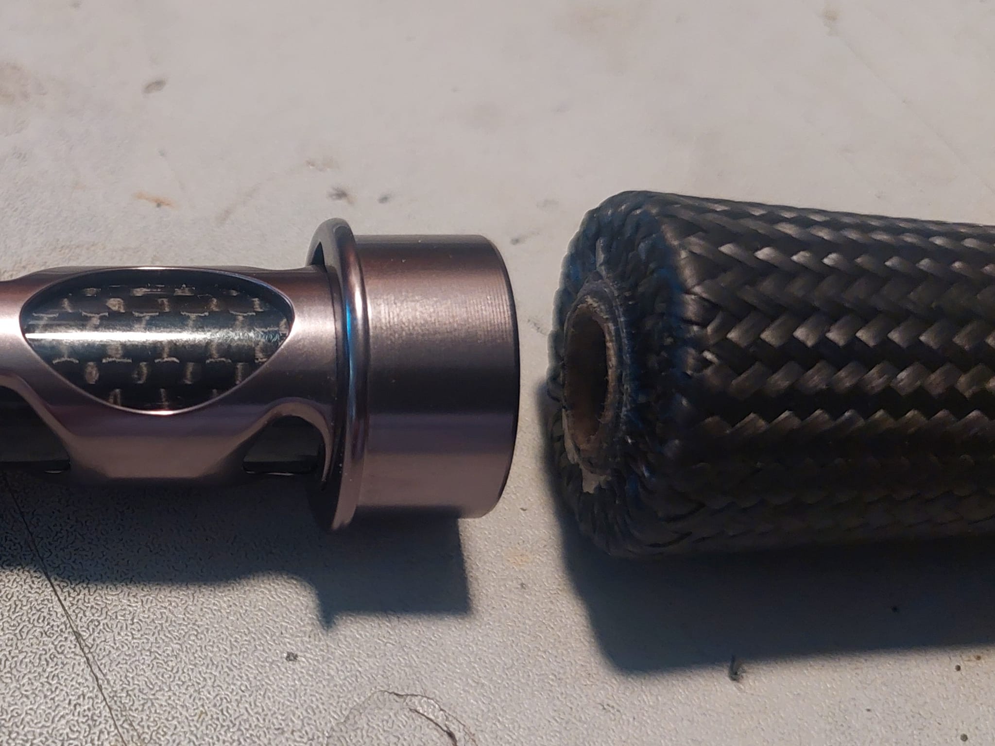 blank through grip fly reel seat no insert ECSM Exposed Casting The WFS comes fully assembled with a natural hardwood insert and precision All-In-One Ultra Light Cork Grip/Slide