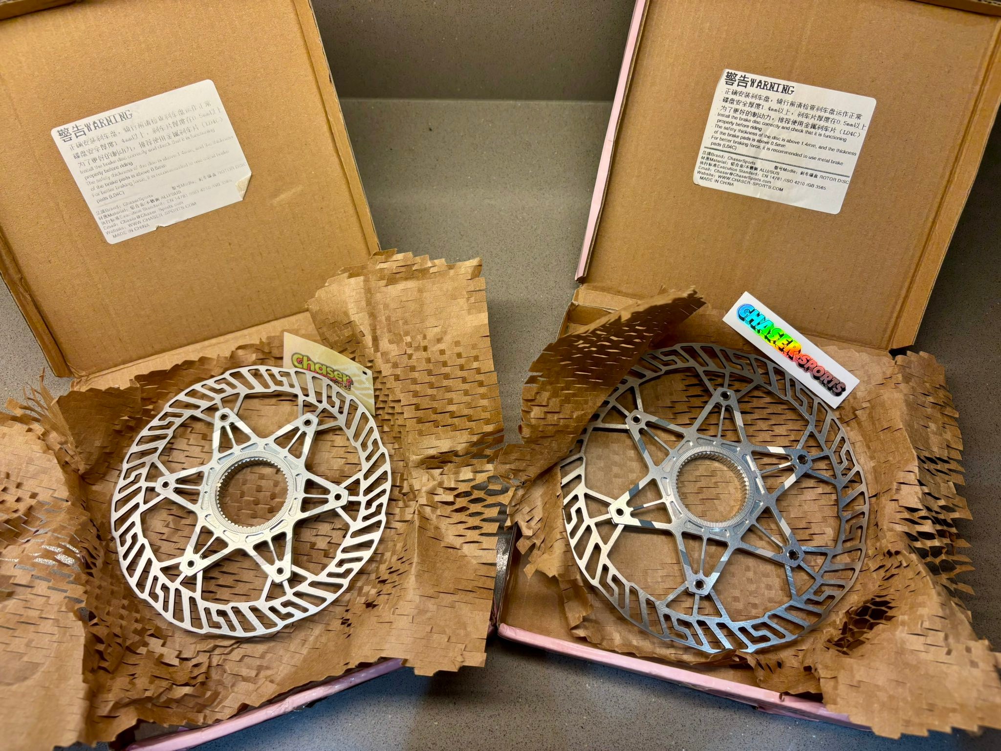 Alligator Wind-Cutter Disc Brake Rotor 160mm SRP 850 Open for