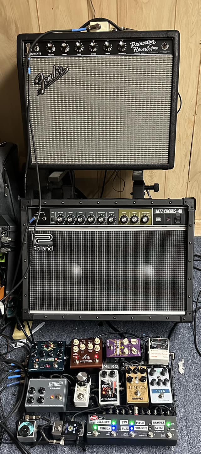 How to parallel mix two wet/dry amps using the Gigrig Wetter Box?