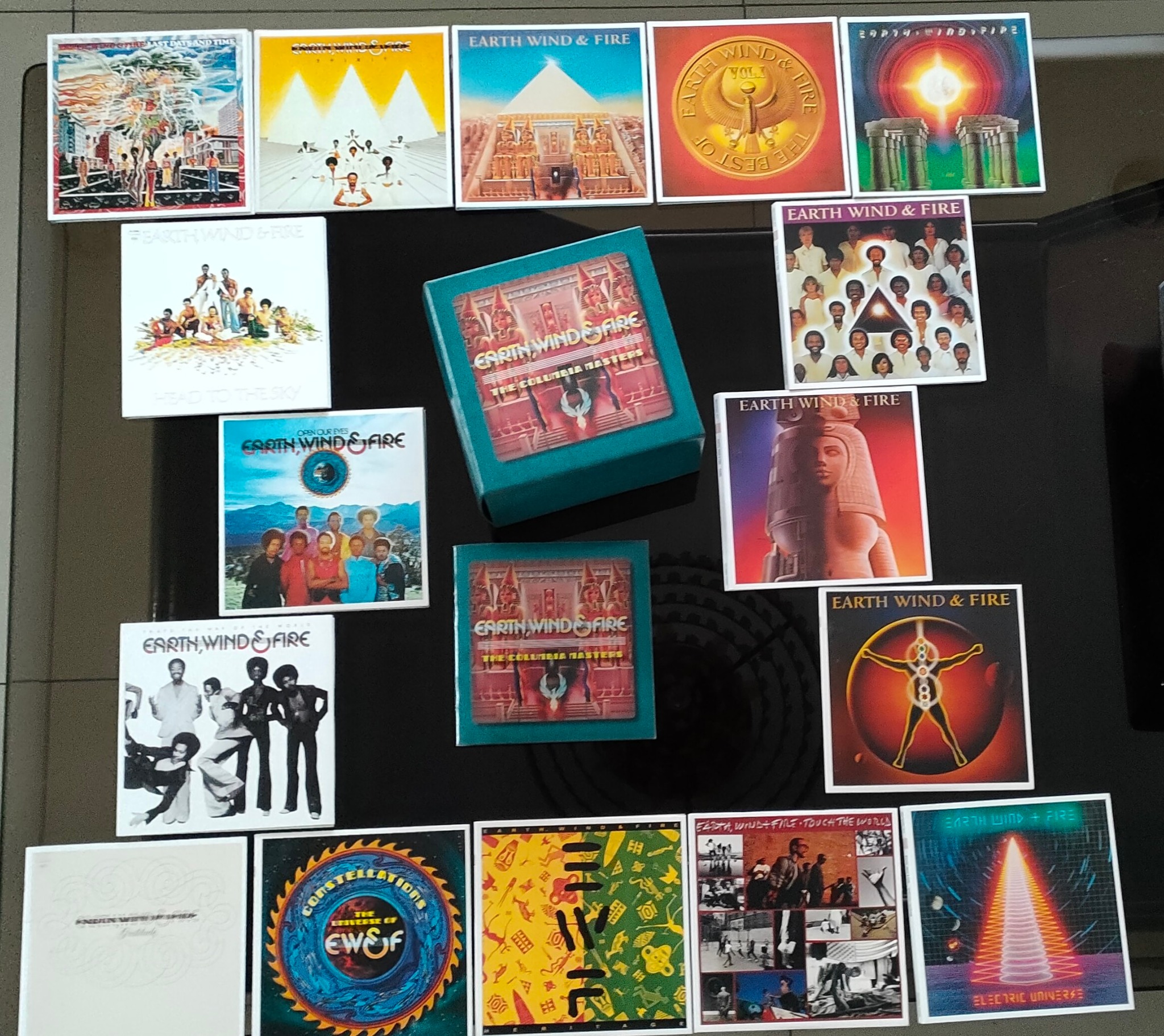Earth Wind & Fire Columbia Masters CD box set gift