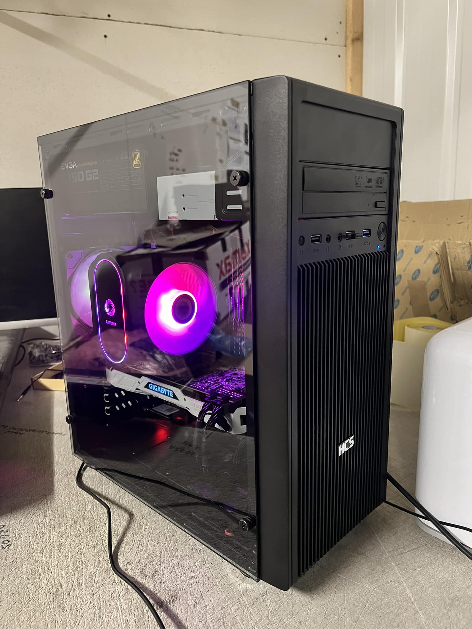 What are AMD equivalents to Intel i5 12400F and Nvidia 1080 Ti?