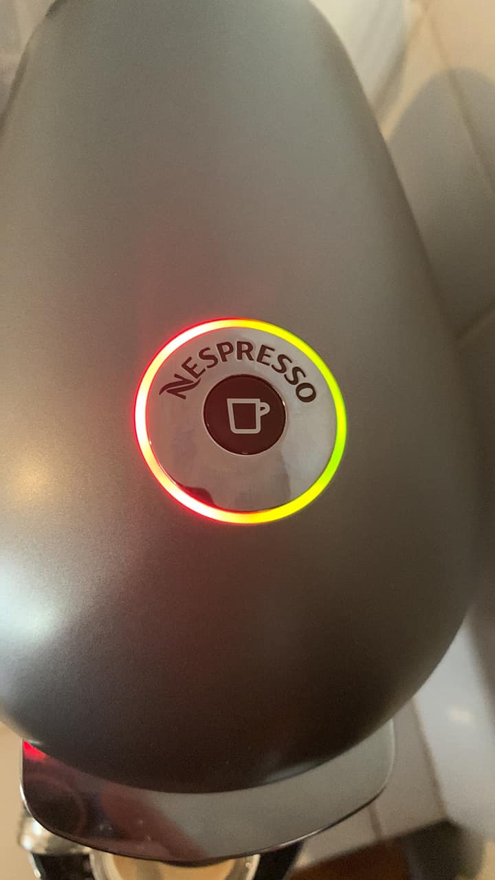 Nespresso Vertuo Next Clignote 2 Fois Orange