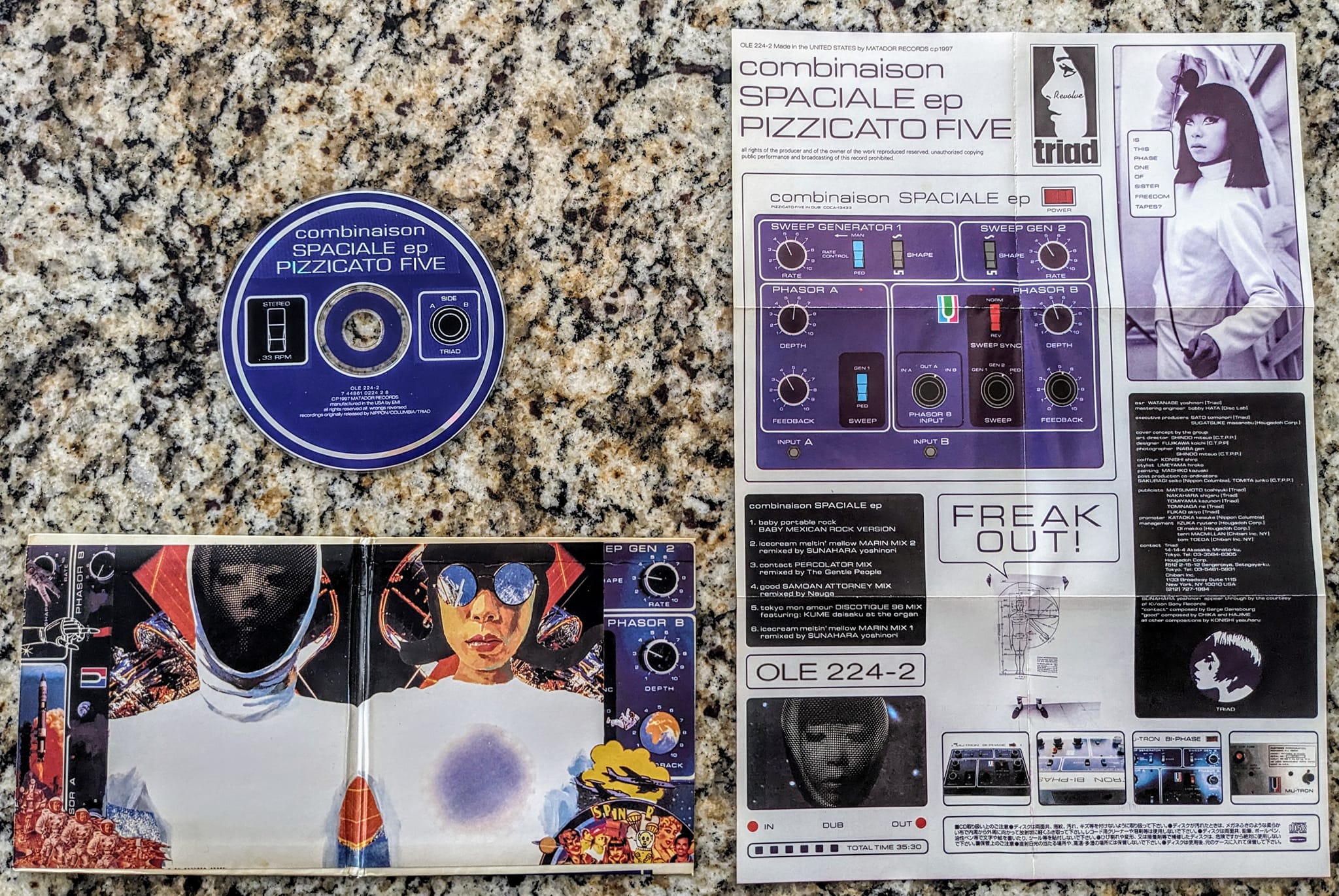 A very special record, this Readymade Secret Sampler by Yasuharu