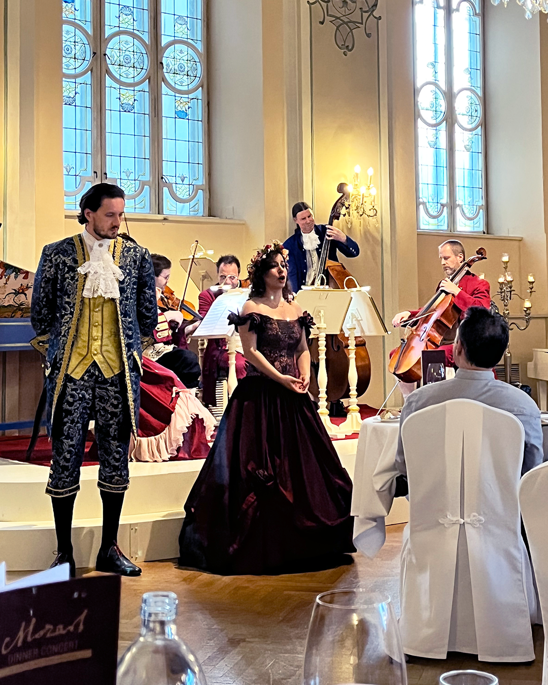 mozart dinner concert salzburg dress code Which in Salzburg, Austria is recommended? St peter stiftskulinarium Pants Size:32 L campaign:garden-party Stella York Wedding Dresses