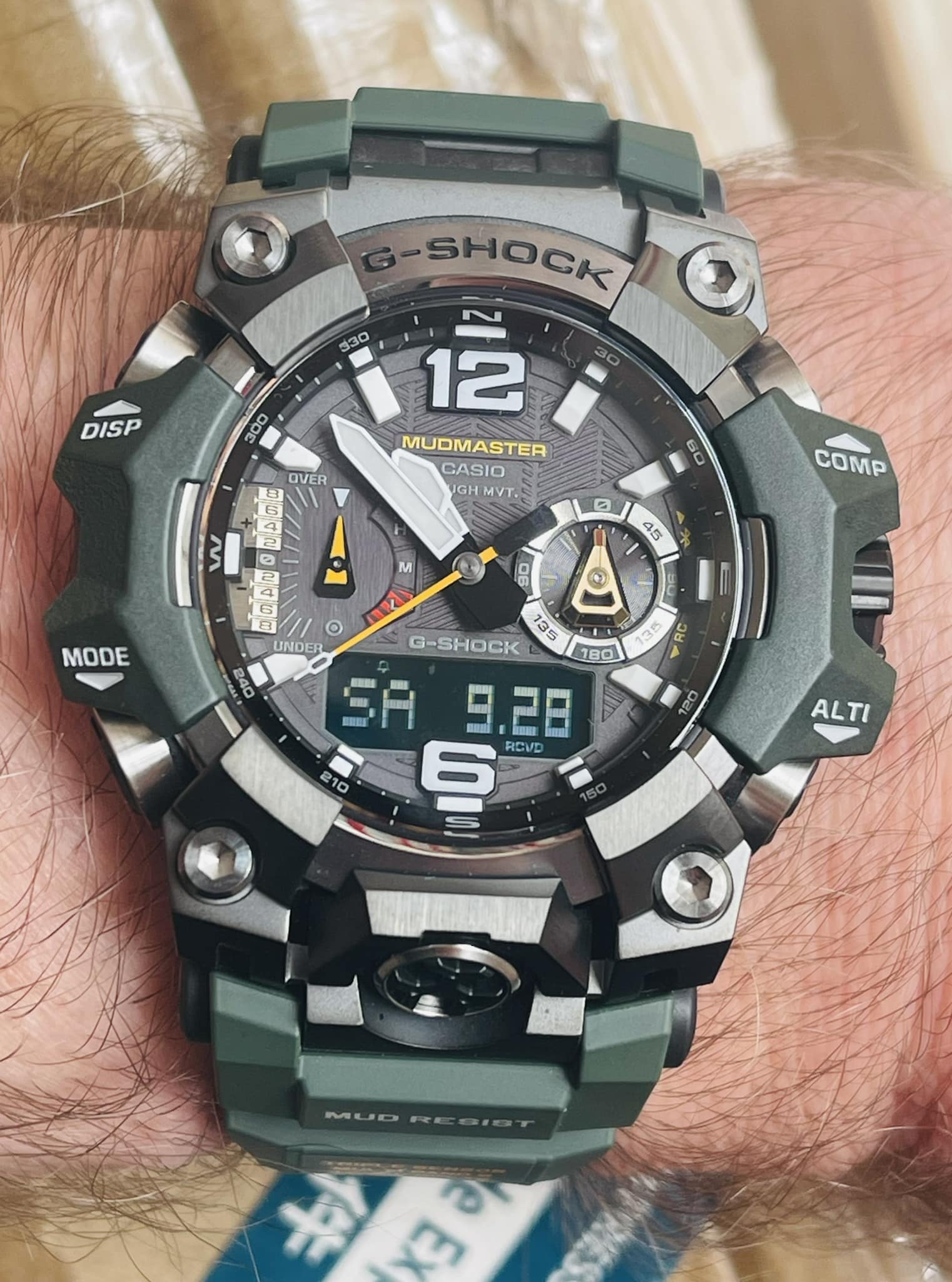 G-Shock Mudmaster GWG-B1000 Green edition