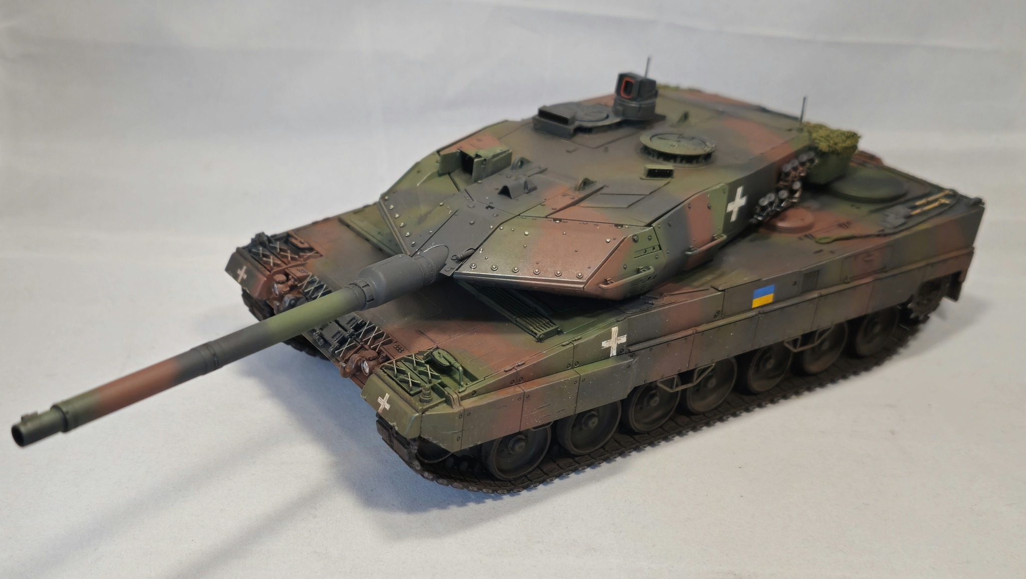 Tamiya 25207 Leopard 2A6 Ukraine model kit review