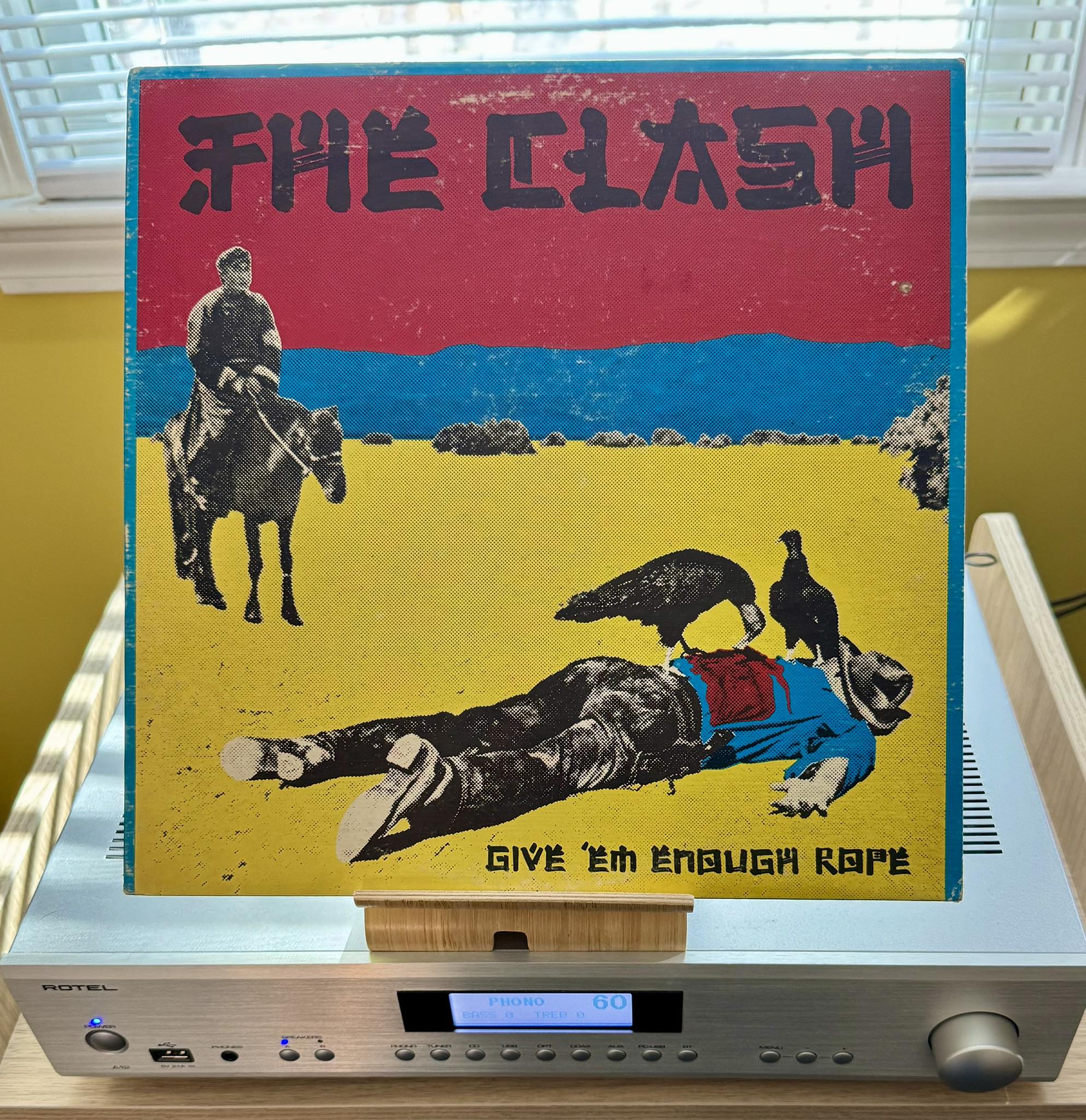 The Clash's Give 'Em Enough Rope album
