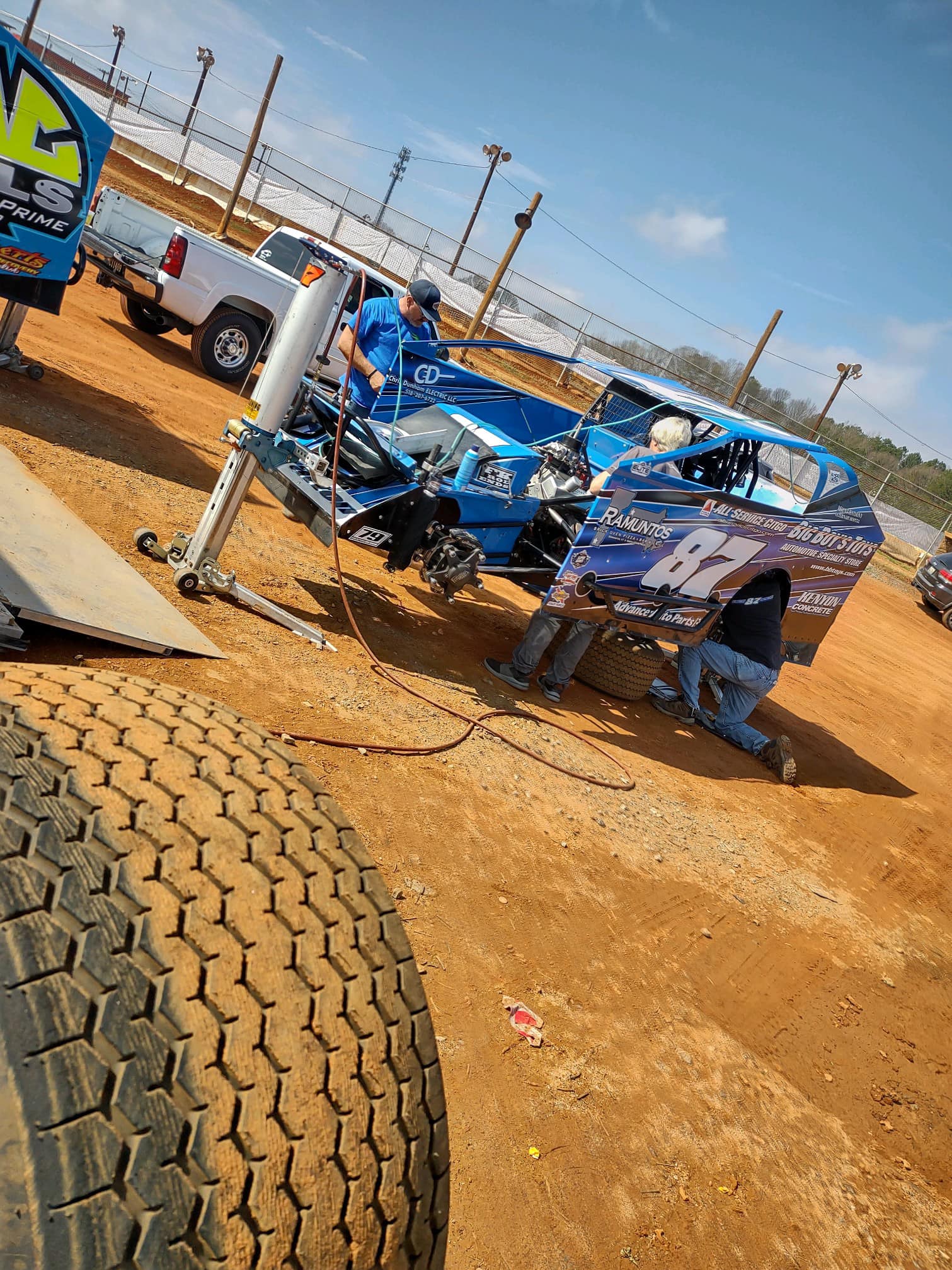 Stratton Racing - The crew is hard at work prepping for...
