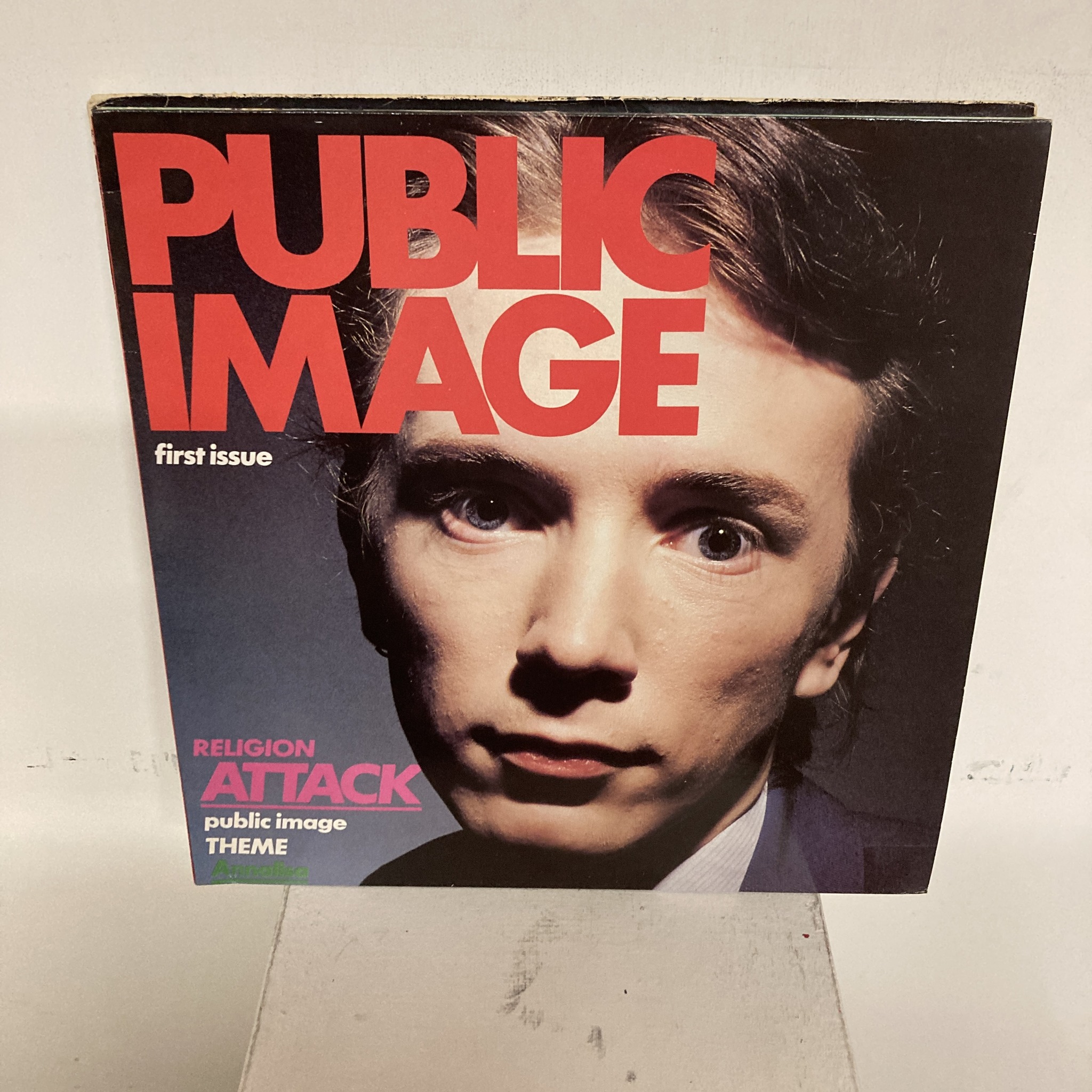 Public Image Limited's debut album, First Issue, Japanese pressing.