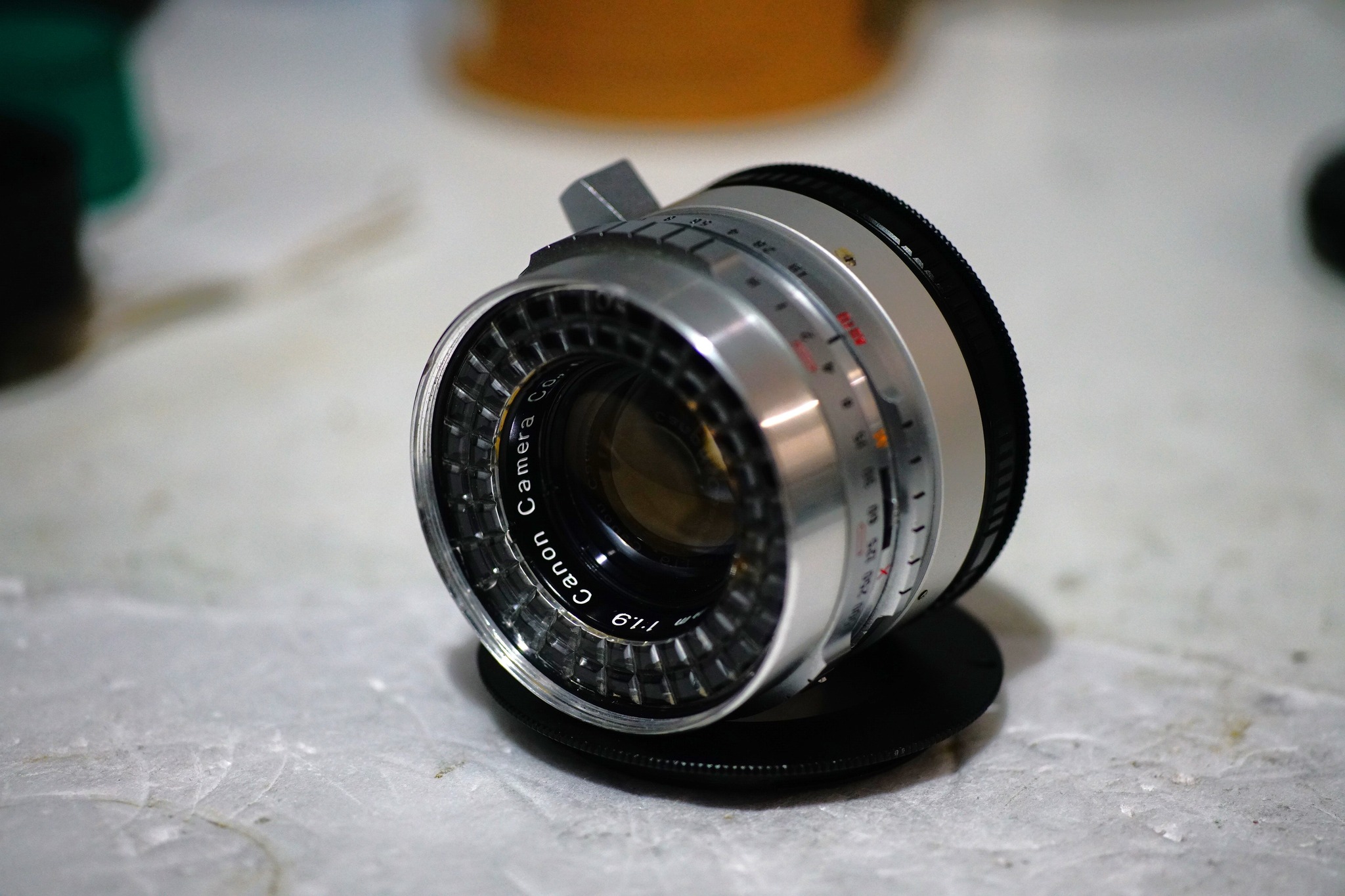 Steinheil CASSARIT 45/2.8 converted to M39 + Sony A7R. More exotic